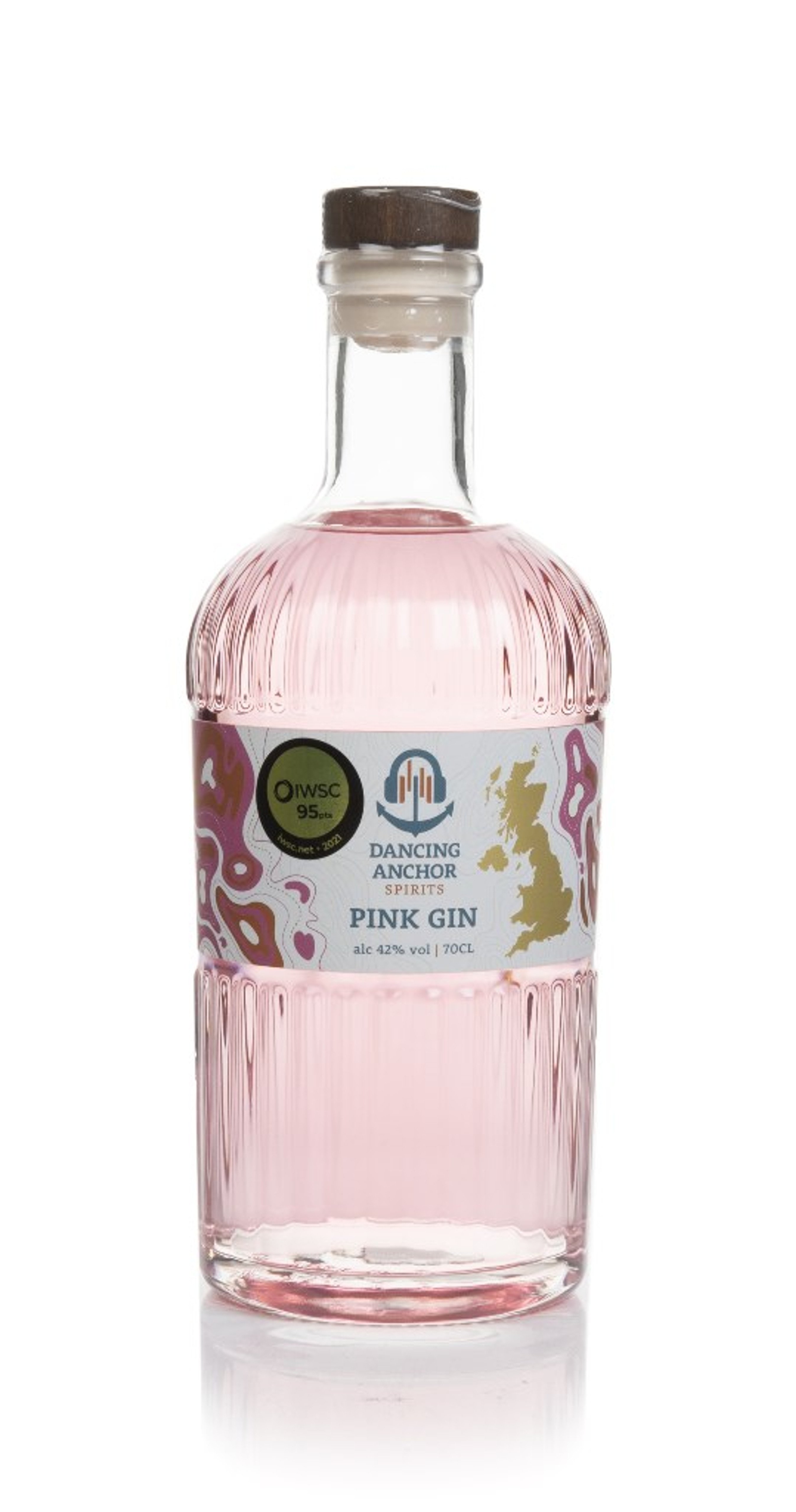 Dancing Anchor Pink Gin 70cl
