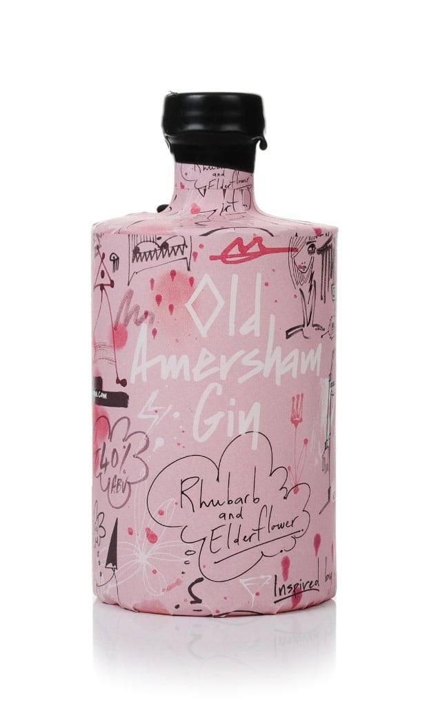 Old Amersham Gin Rhubarb and Elderflower 50cl