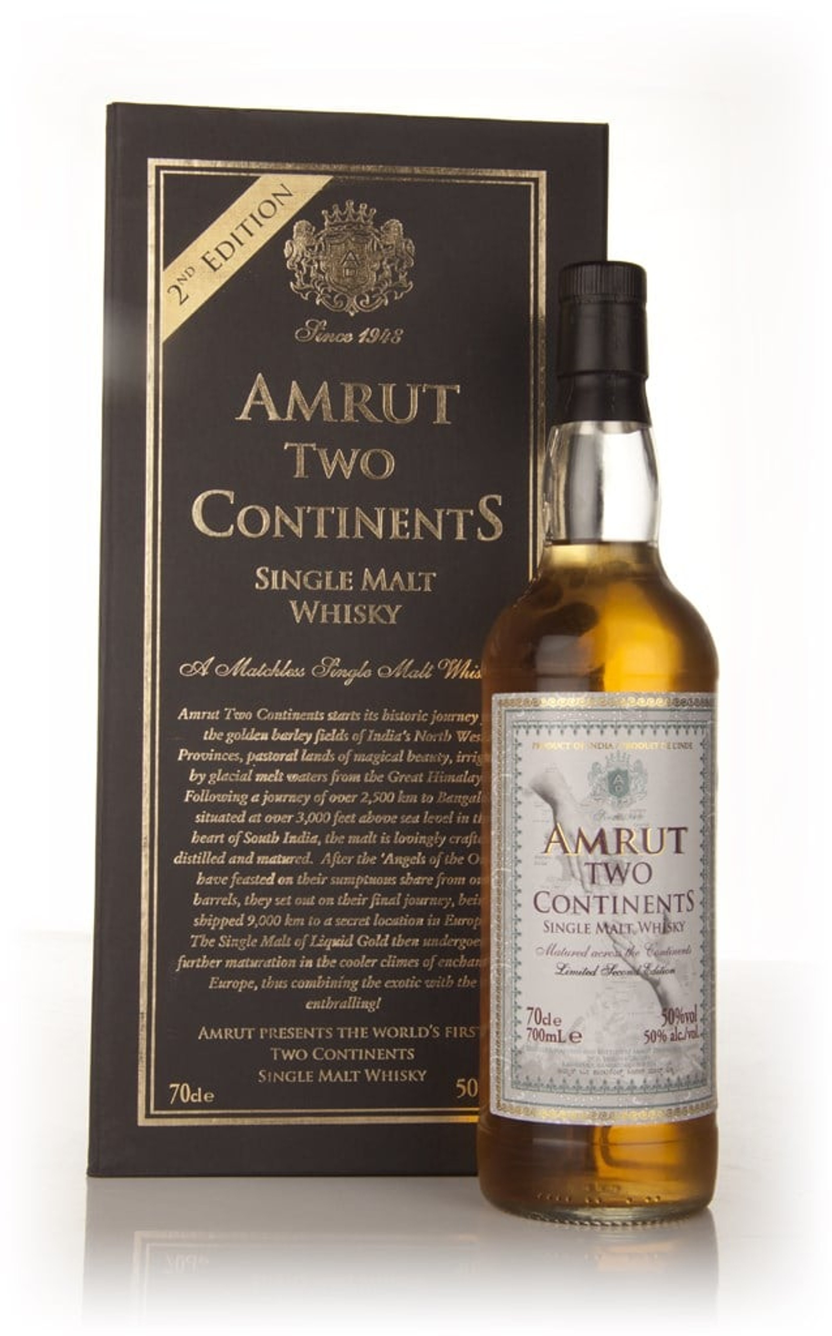 Amrut Two Continents 2nd Edition 70cl