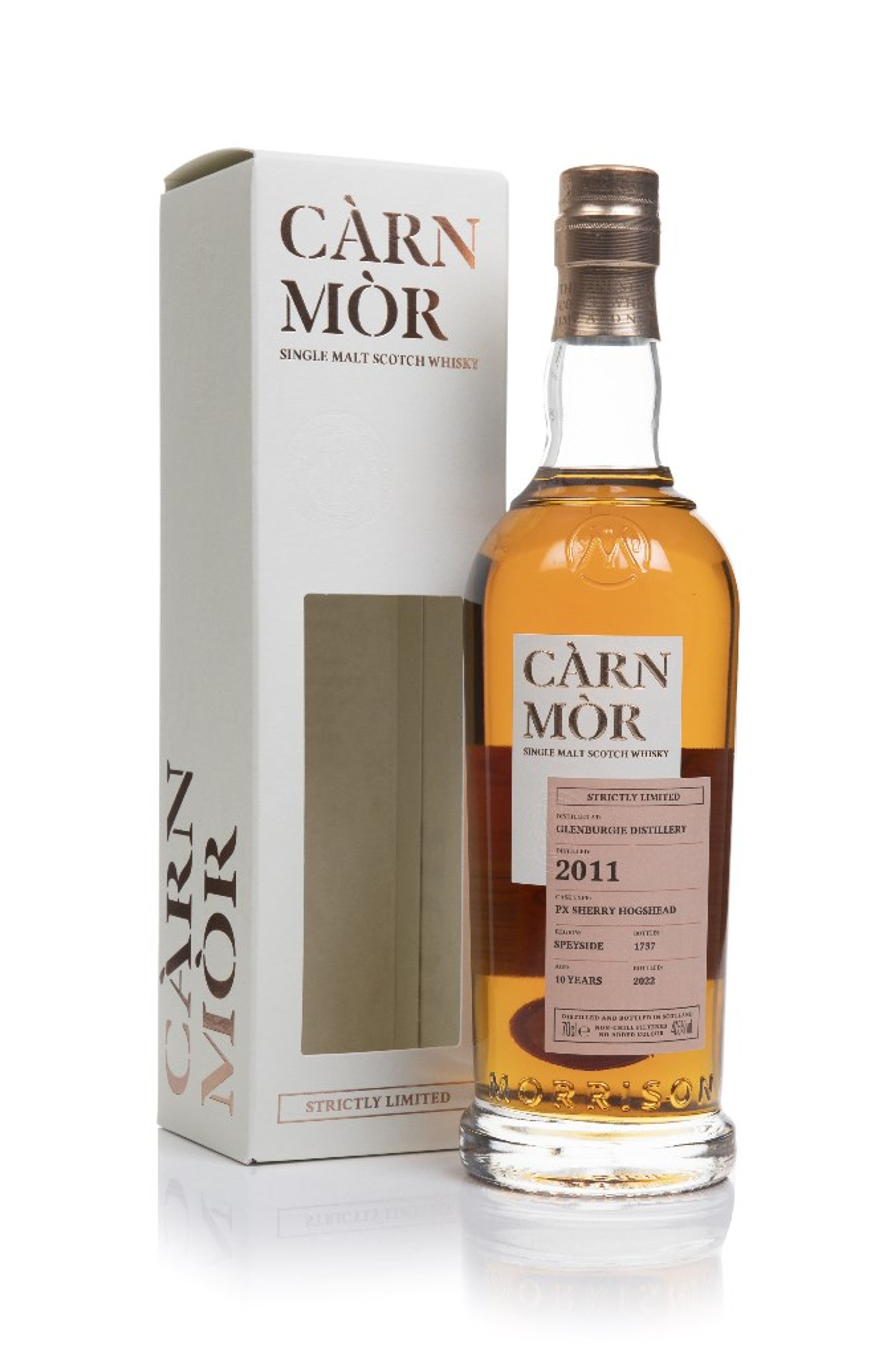 Glenburgie 10 Year Old 2011 Sherry Cask - Strictly Limited (Càrn Mòr) 70cl