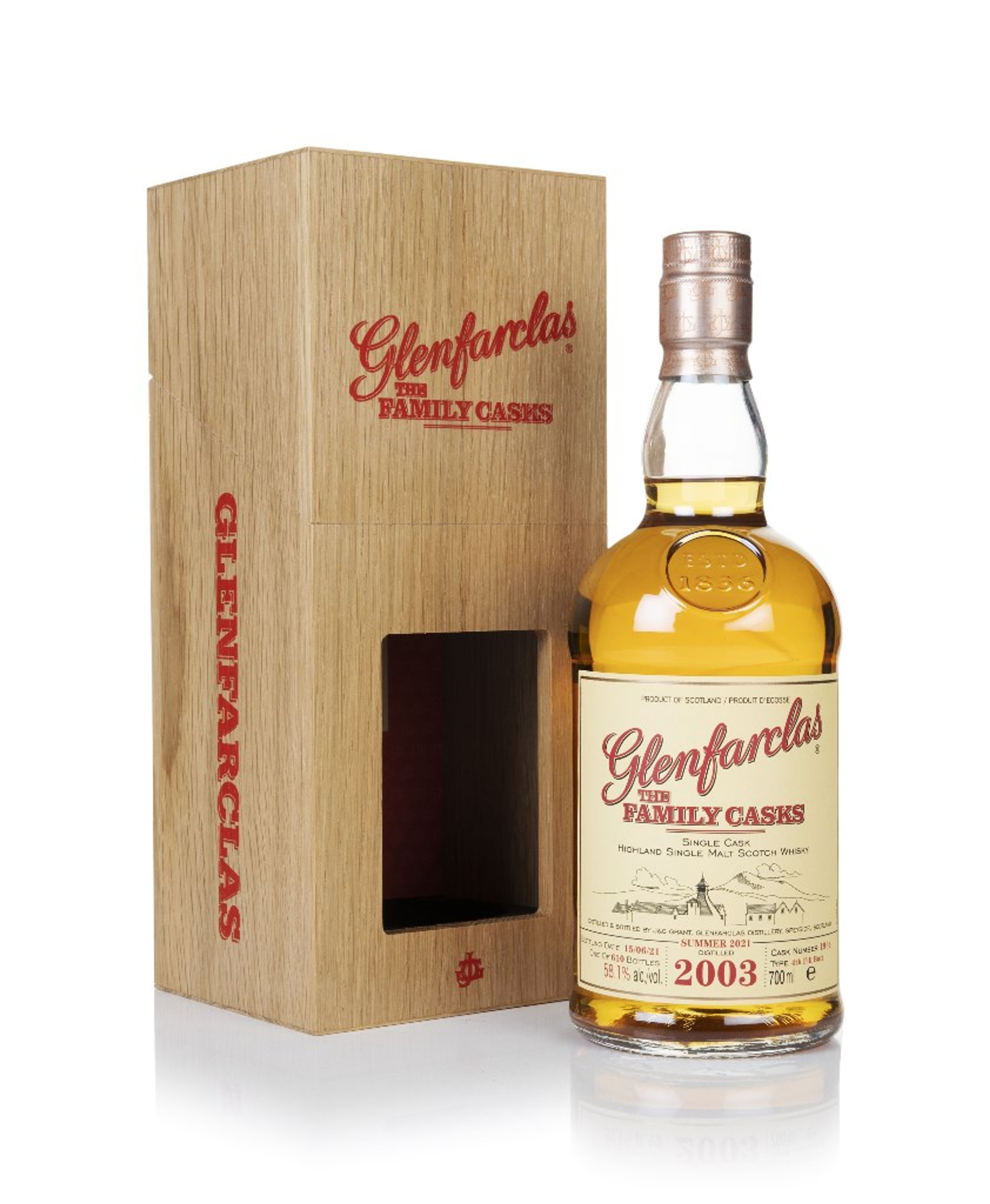 Glenfarclas 2003 (cask 1964) Family Cask Summer 2021 Release 70cl