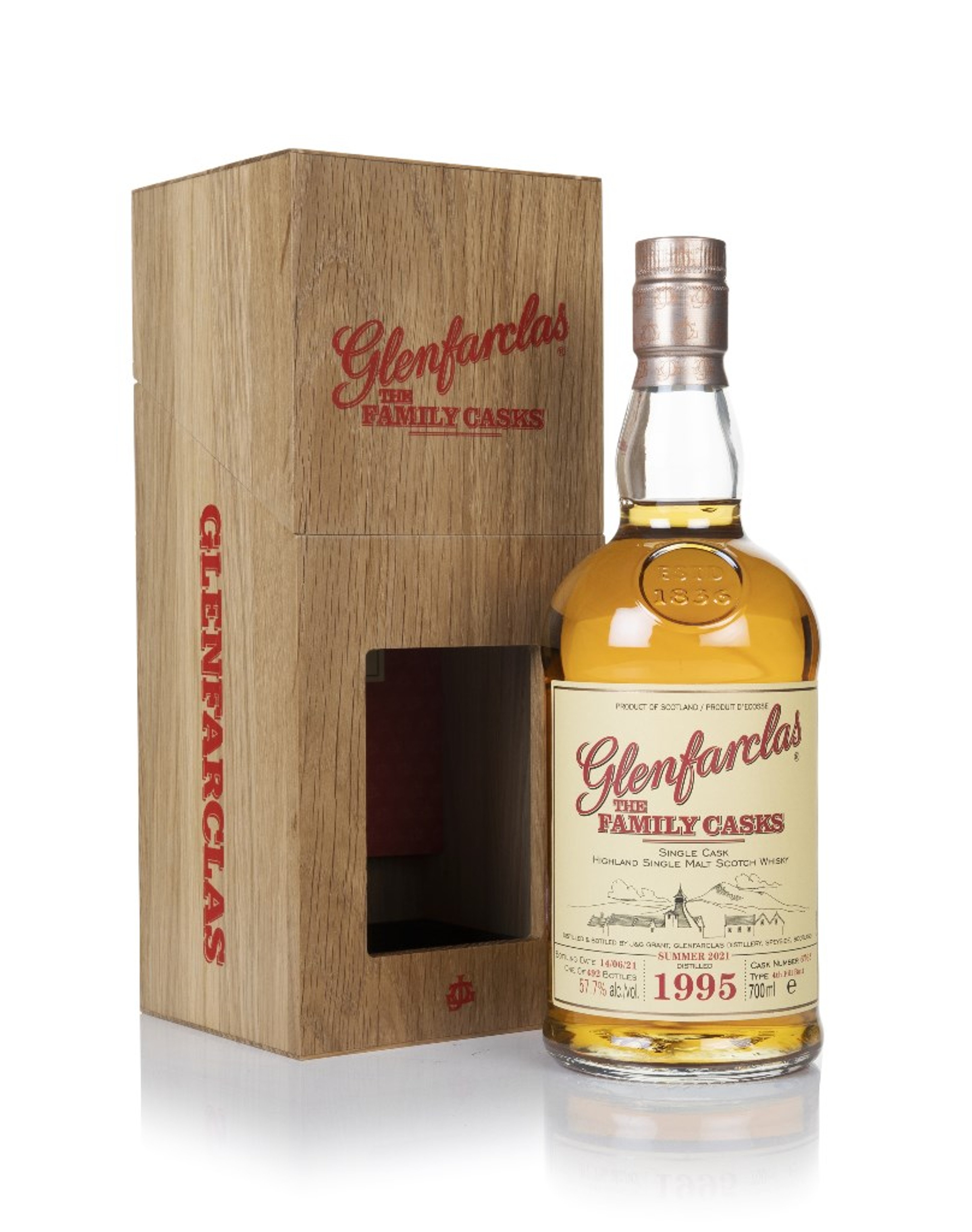 Glenfarclas 1995 (cask 6765) Family Cask Summer 2021 Release 70cl