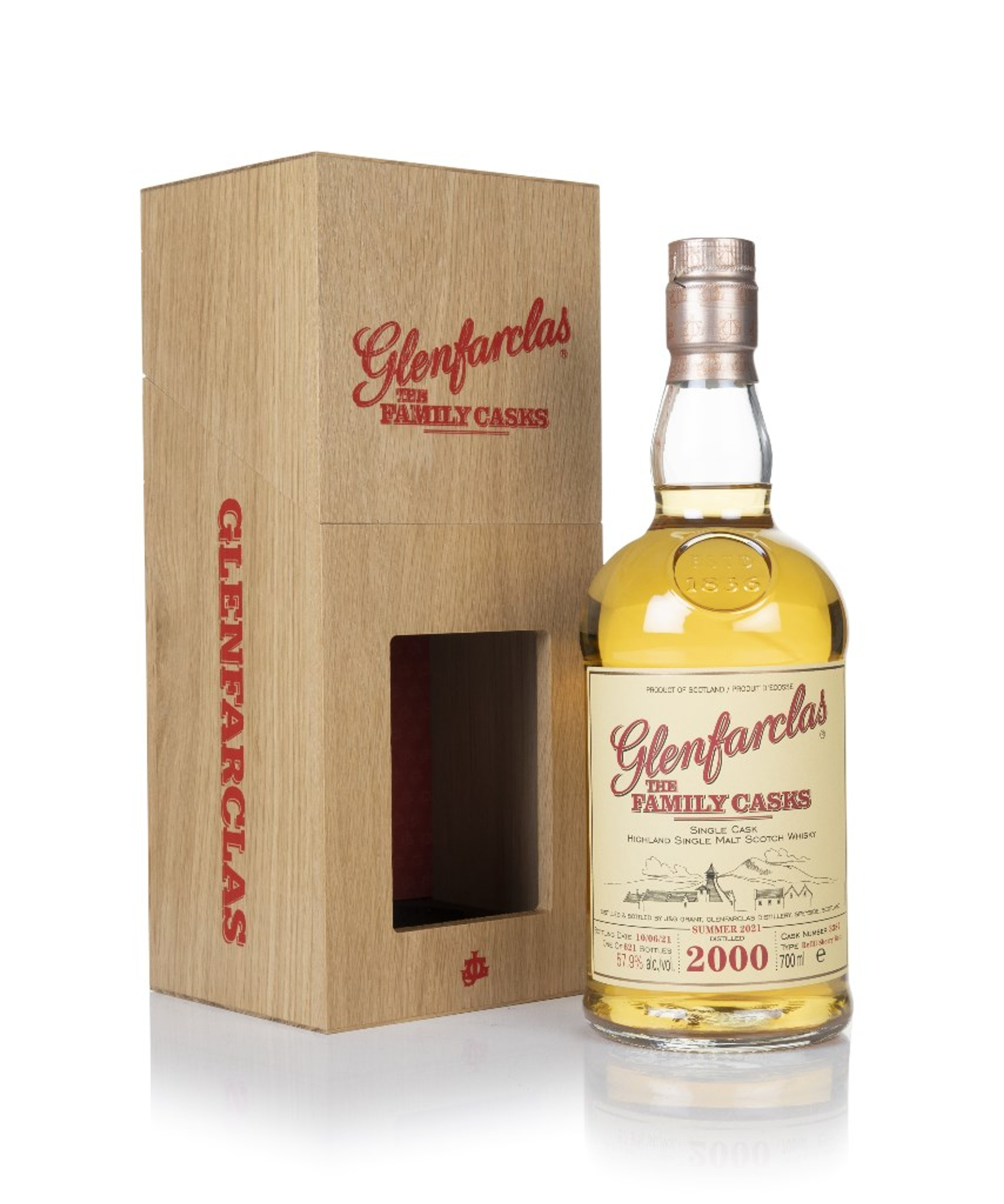 Glenfarclas 2000 (cask 3387) Family Cask Summer 2021 Release 70cl