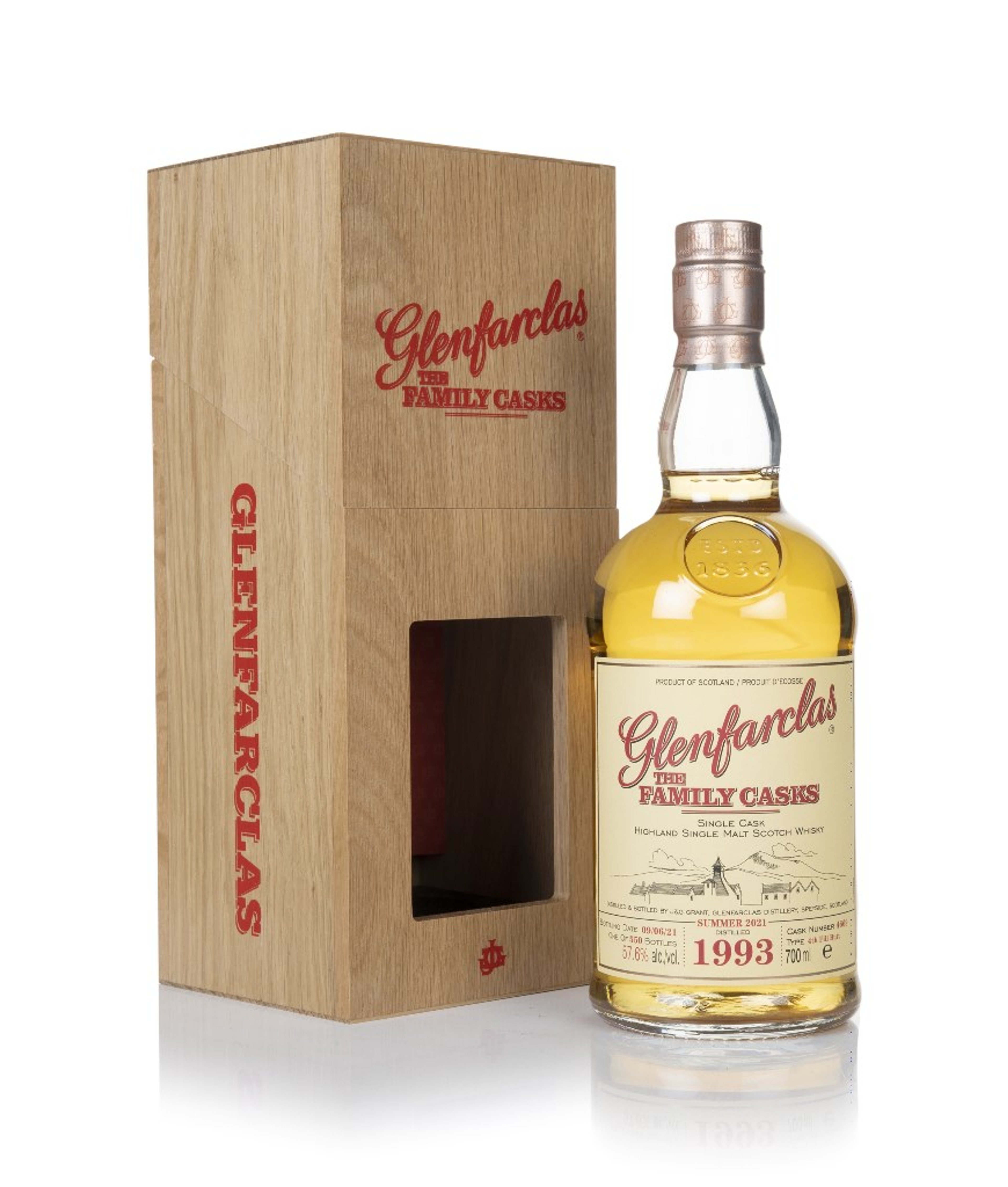 Glenfarclas 1993 (cask 4669) Family Cask Summer 2021 Release 70cl