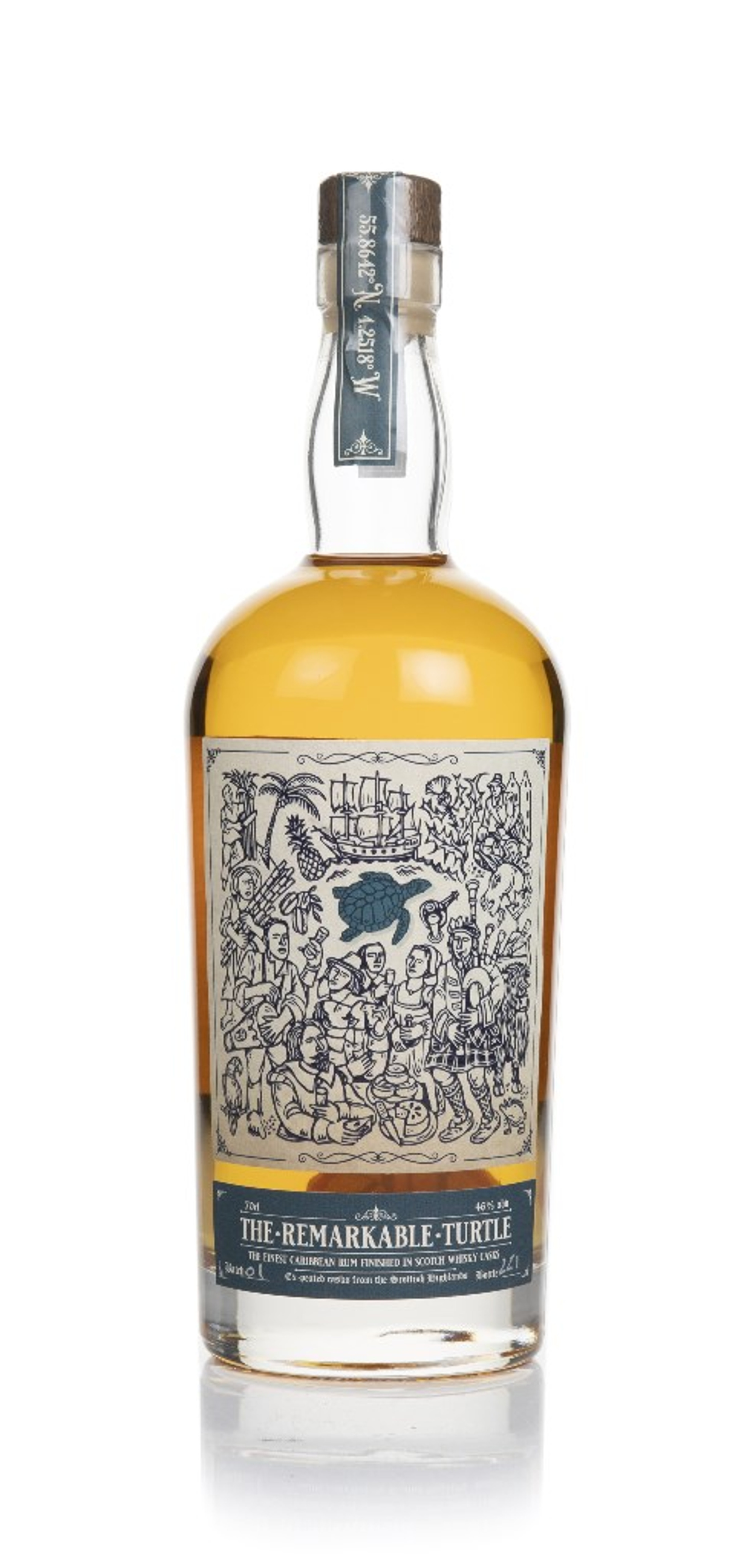 The Remarkable Turtle Rum 70cl