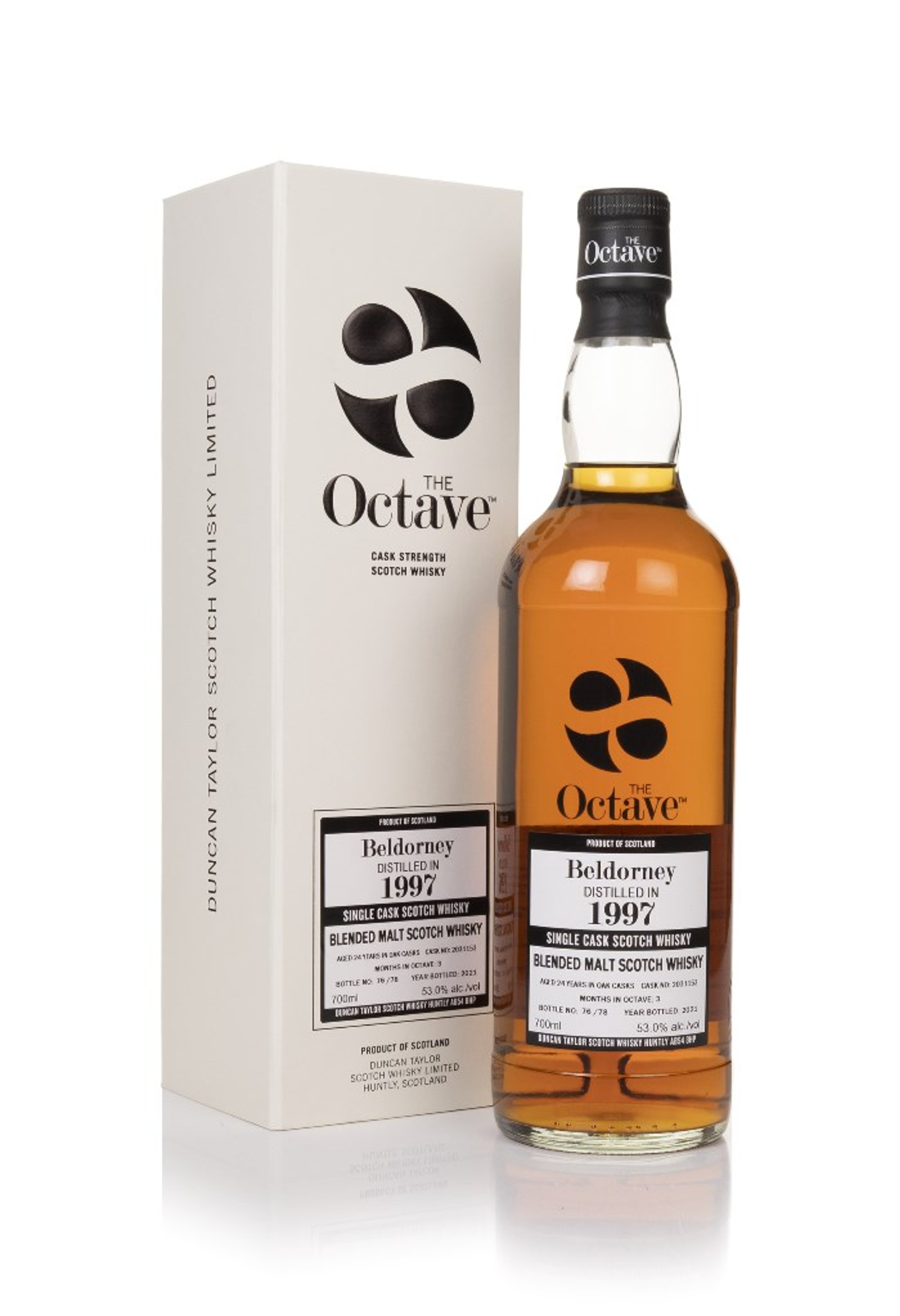 Beldorney 24 Year Old 1997 (cask 2031153) - The Octave (Duncan Taylor) 70cl