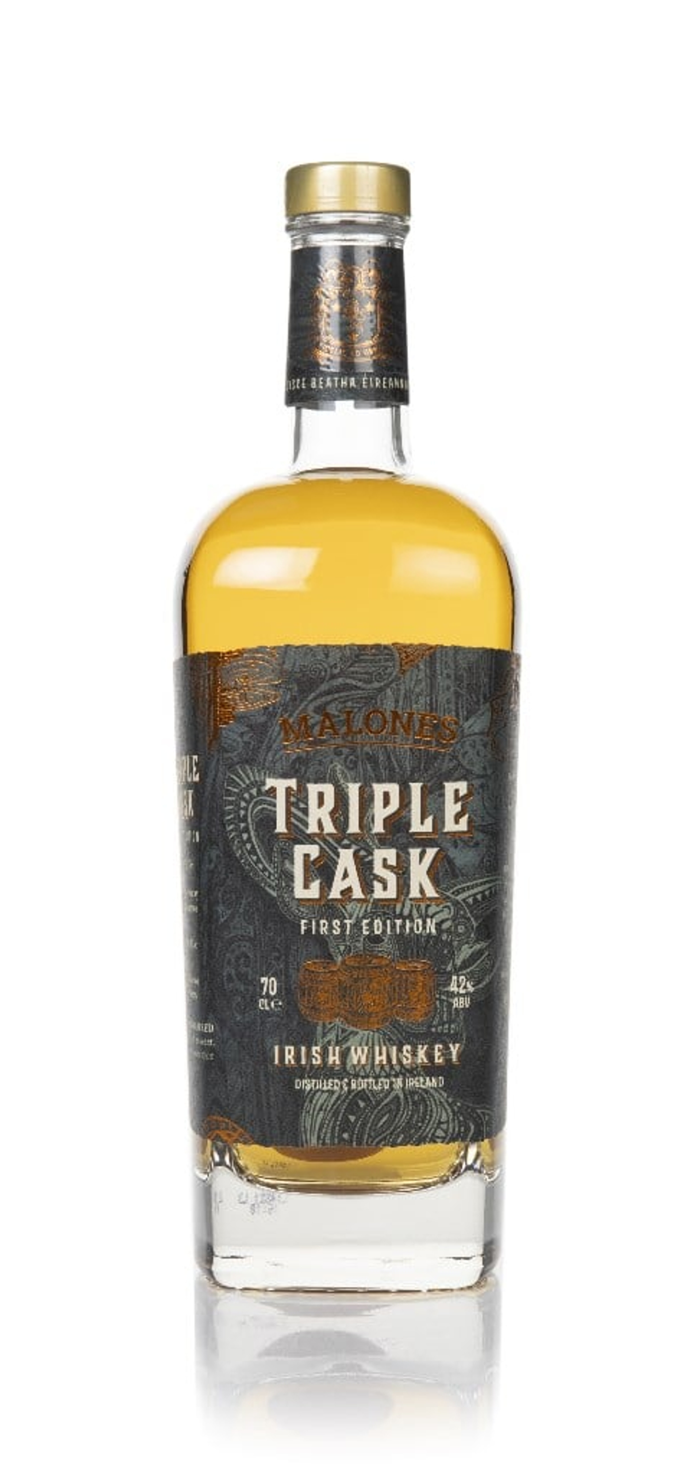 Malones Triple Cask Irish Whiskey 70cl