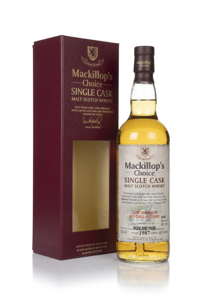 Highland Park 31 Year Old 1987 (cask 1551) - Mackillop's Choice 70cl