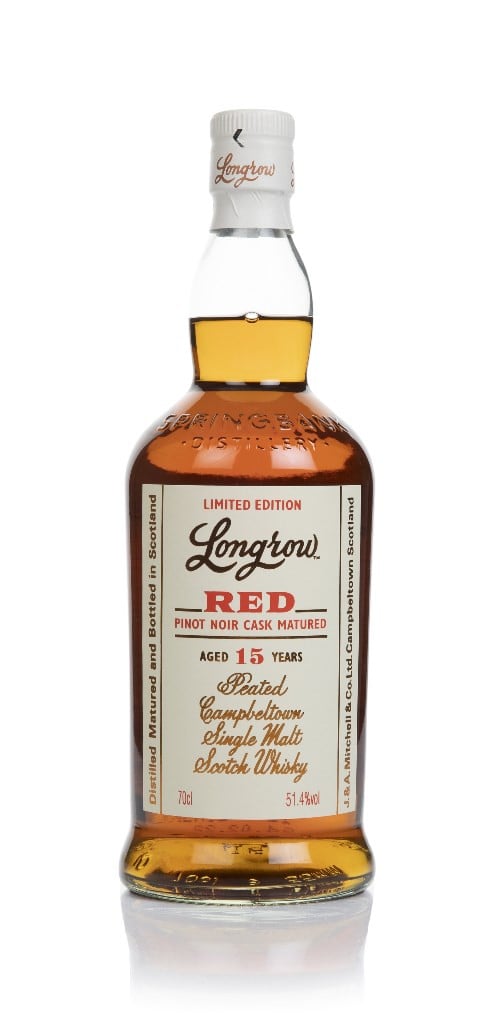 Longrow Red 15 Year Old - Pinot Noir Cask Matured 70cl