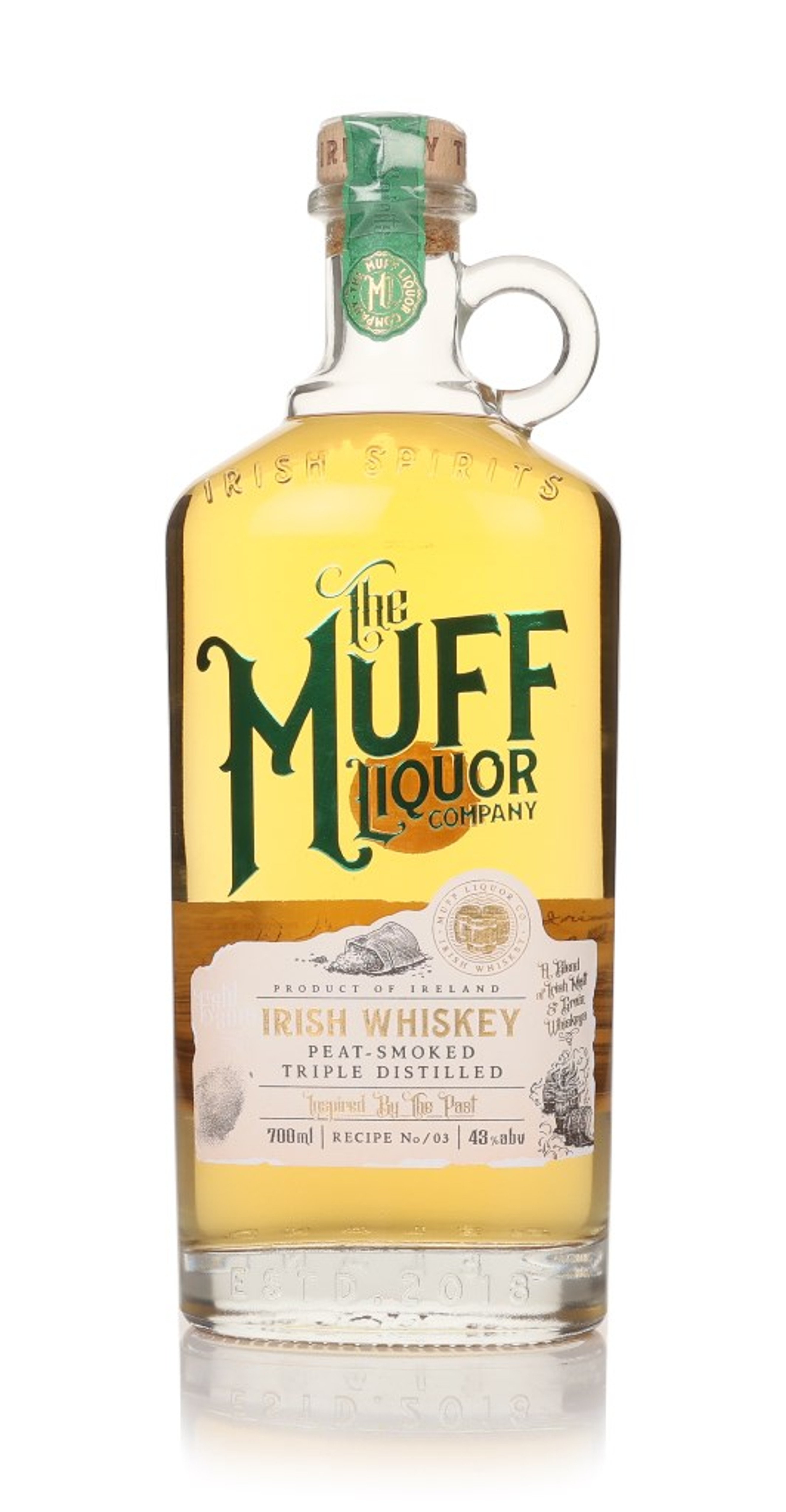 The Muff Liquor Company Irish Whiskey 70cl