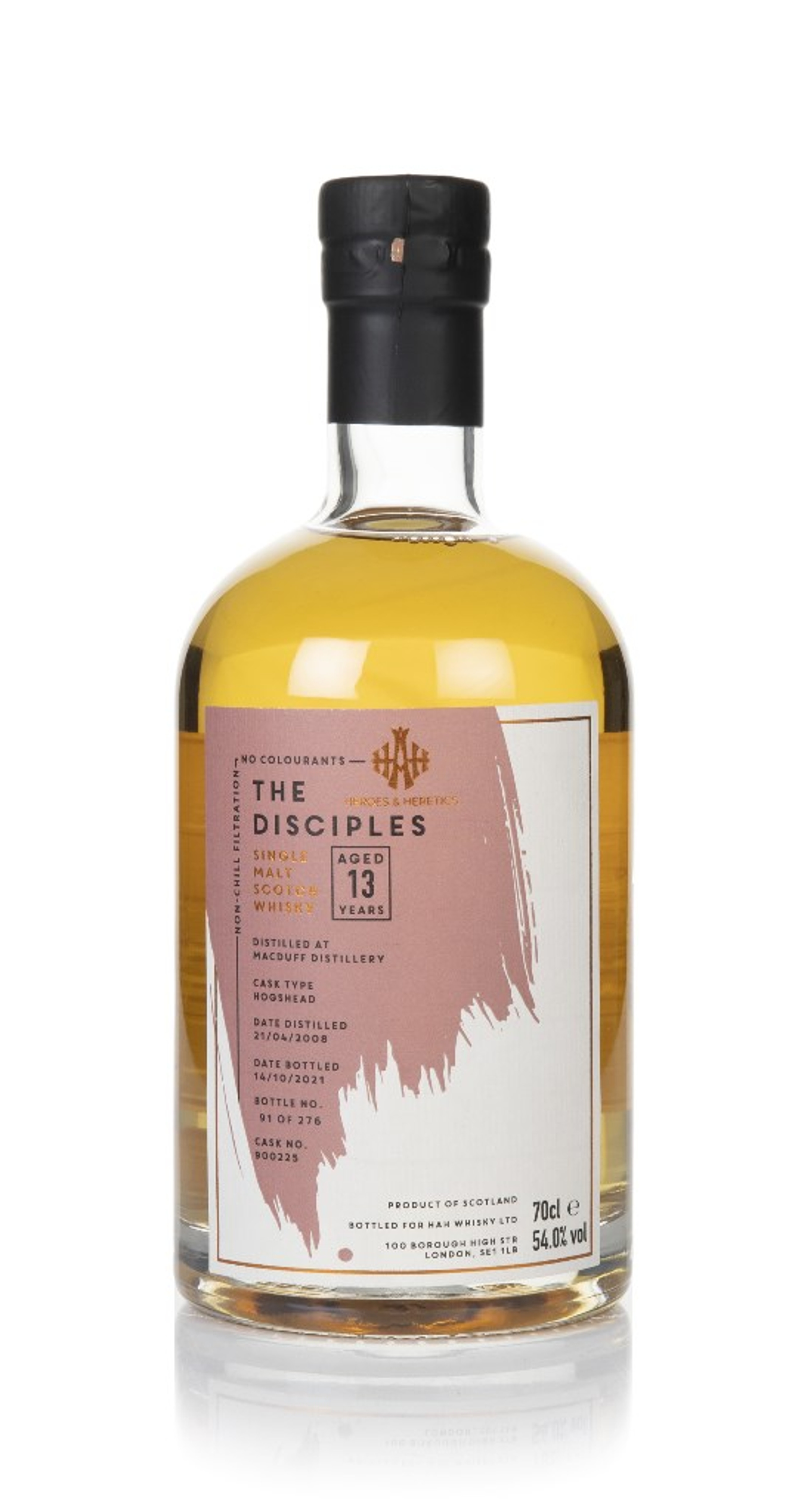 Macduff 13 Year Old 2008 (cask 900225) - The Disciples (Heroes & Heretics) 70cl