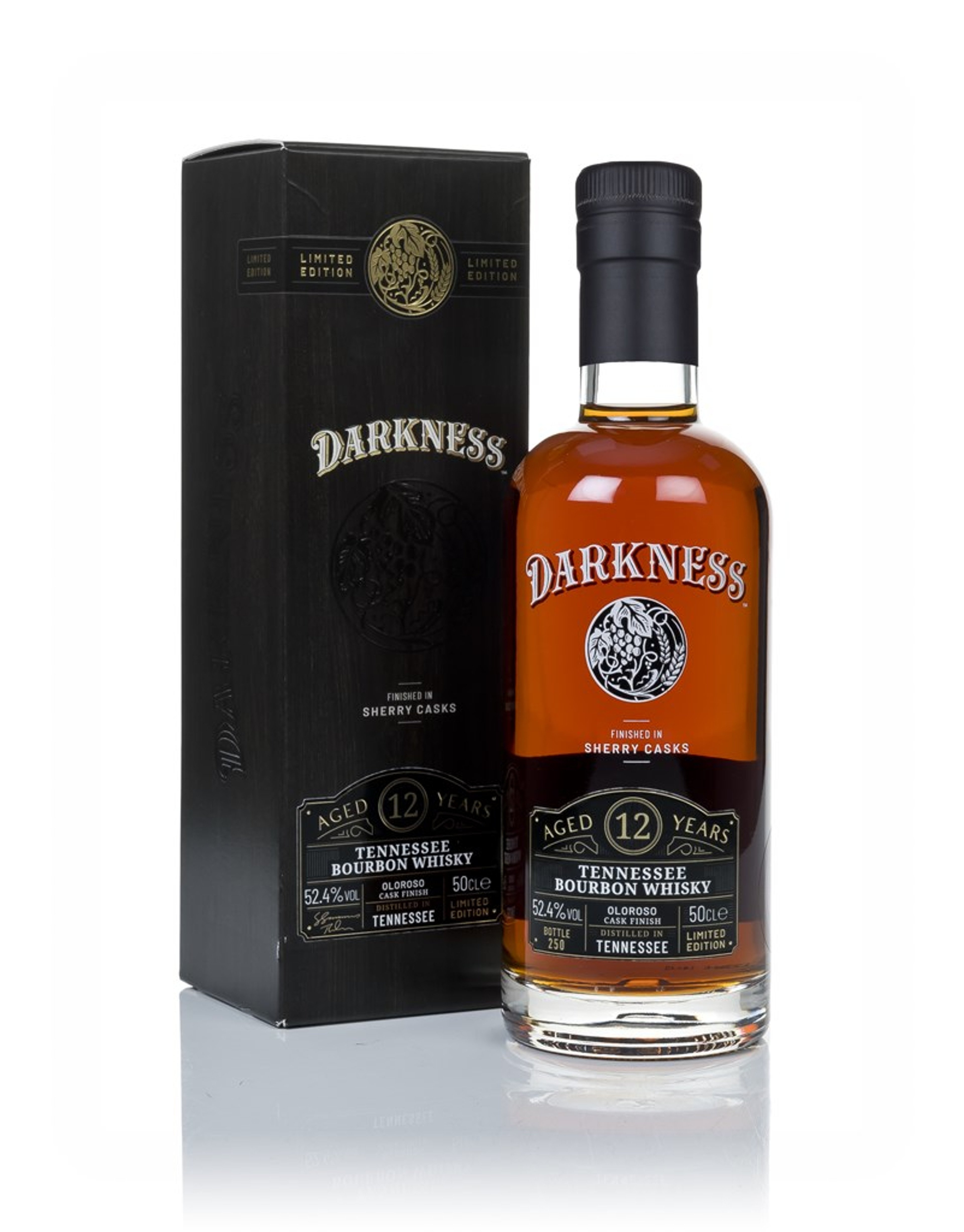 Tennessee Bourbon 12 Year Old Oloroso Cask Finish (Darkness) (Master of Malt Exclusive) 50cl