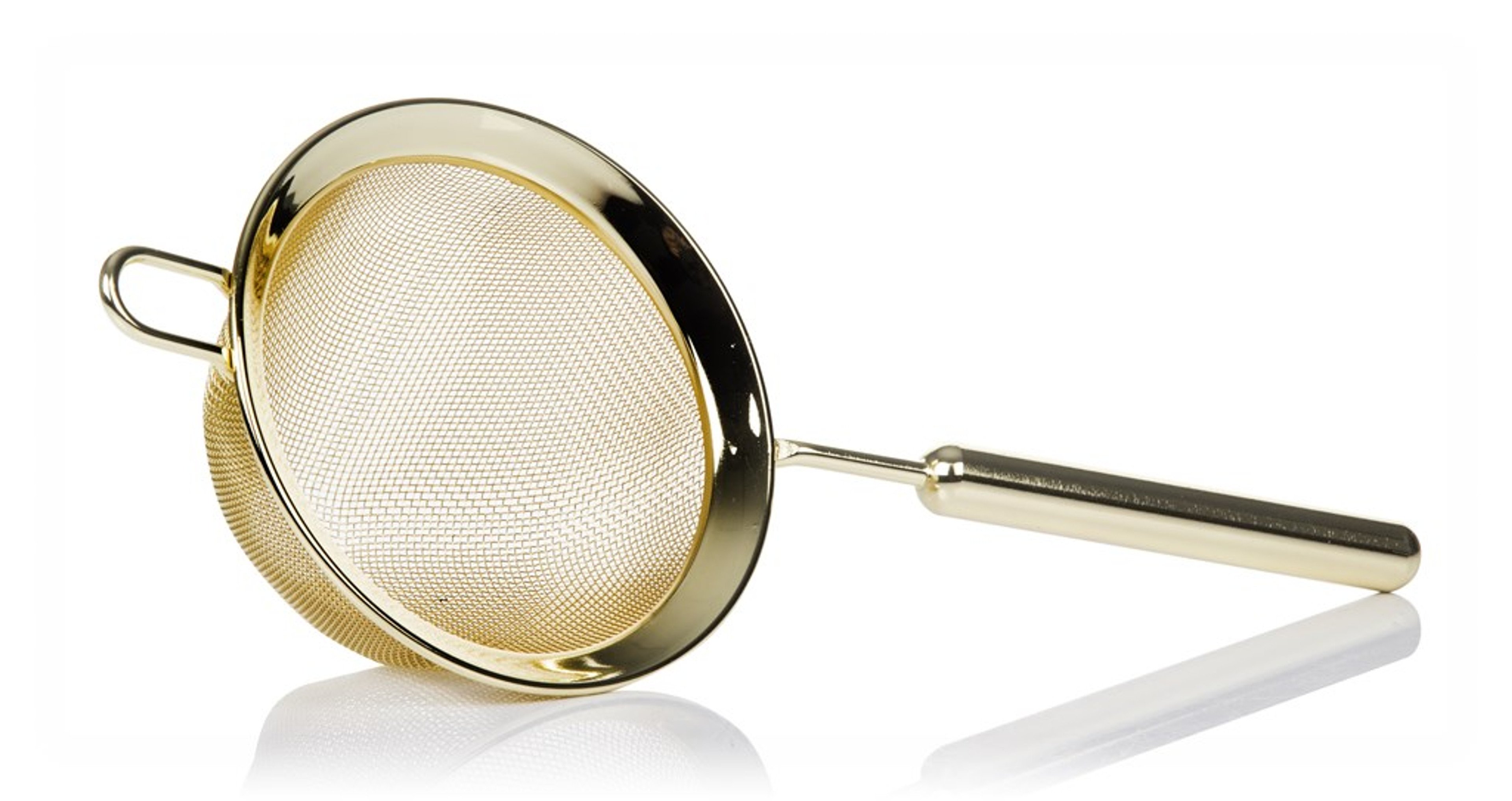 Cocktail Elephant Sieve - Gold