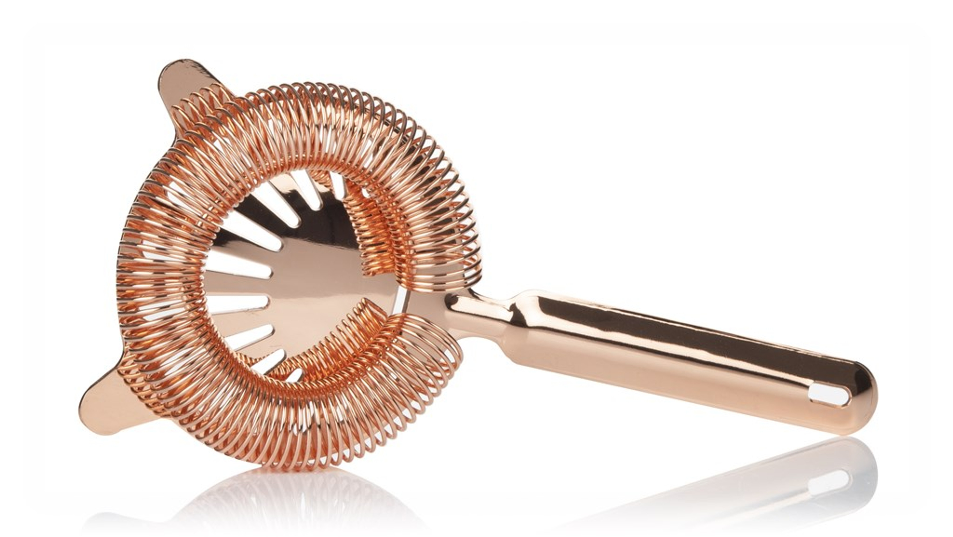 Cocktail Elephant Hawthorne Strainer - Copper