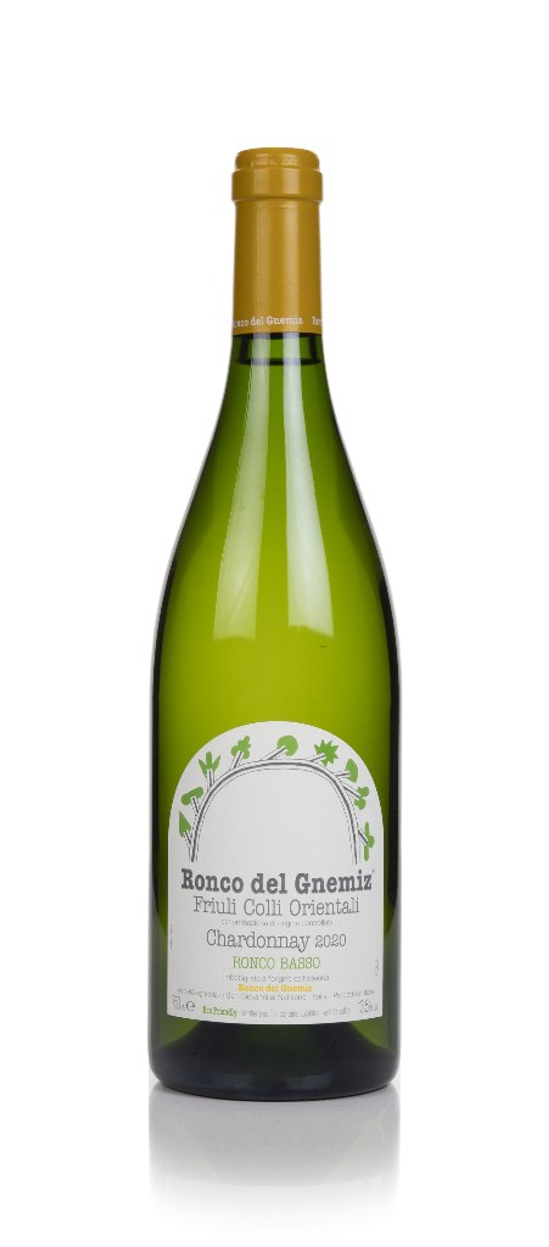Ronco Del Gnemiz Chardonnay Ronco Basso 2020 75cl