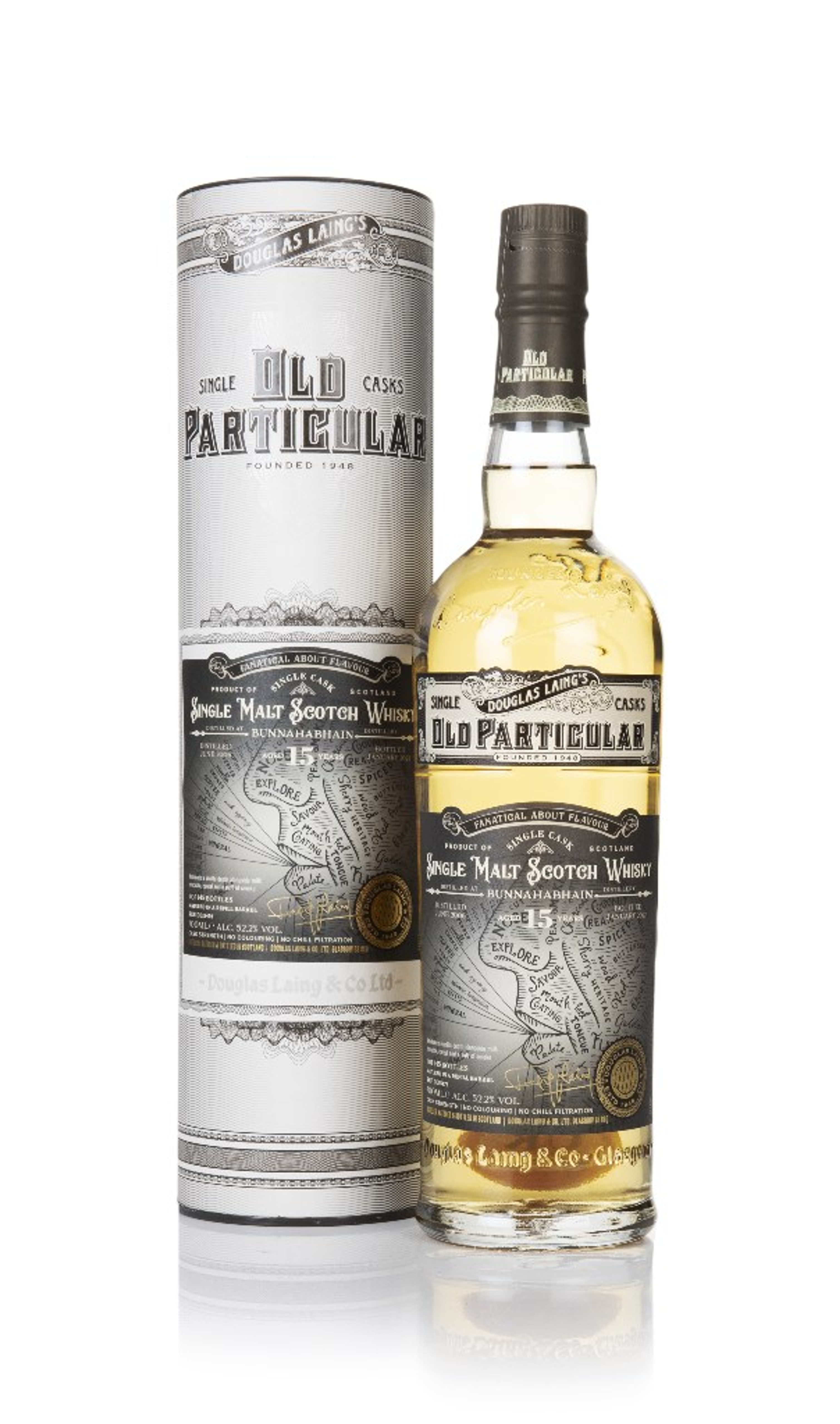 Bunnahabhain 15 Year Old 2006 (cask 15474) - Old Particular Fanatical About Flavour (Douglas Laing) (Master of Malt Exclusive) 70cl