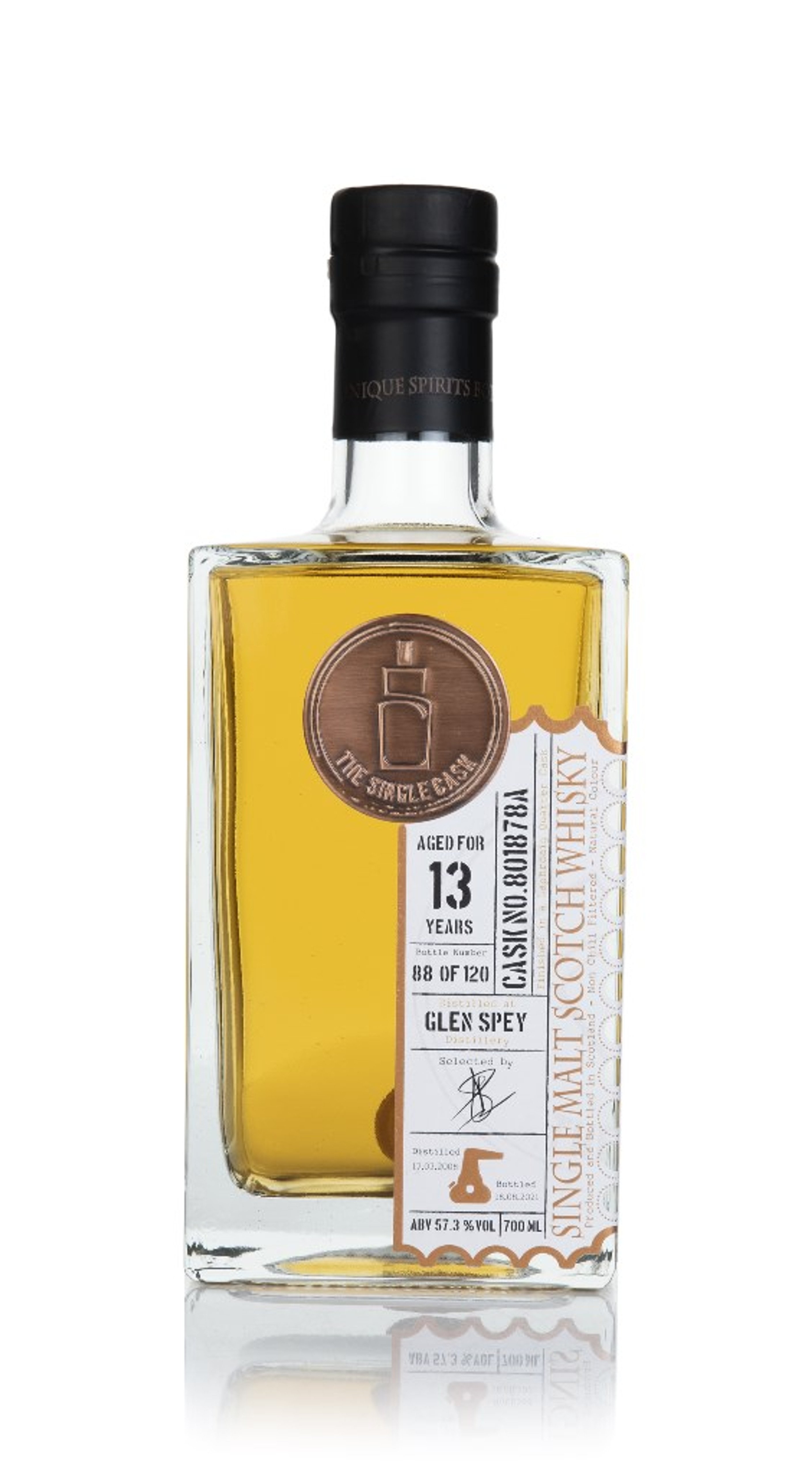 Glen Spey 13 Year Old 2008 (cask 801878A) - The Single Cask 70cl