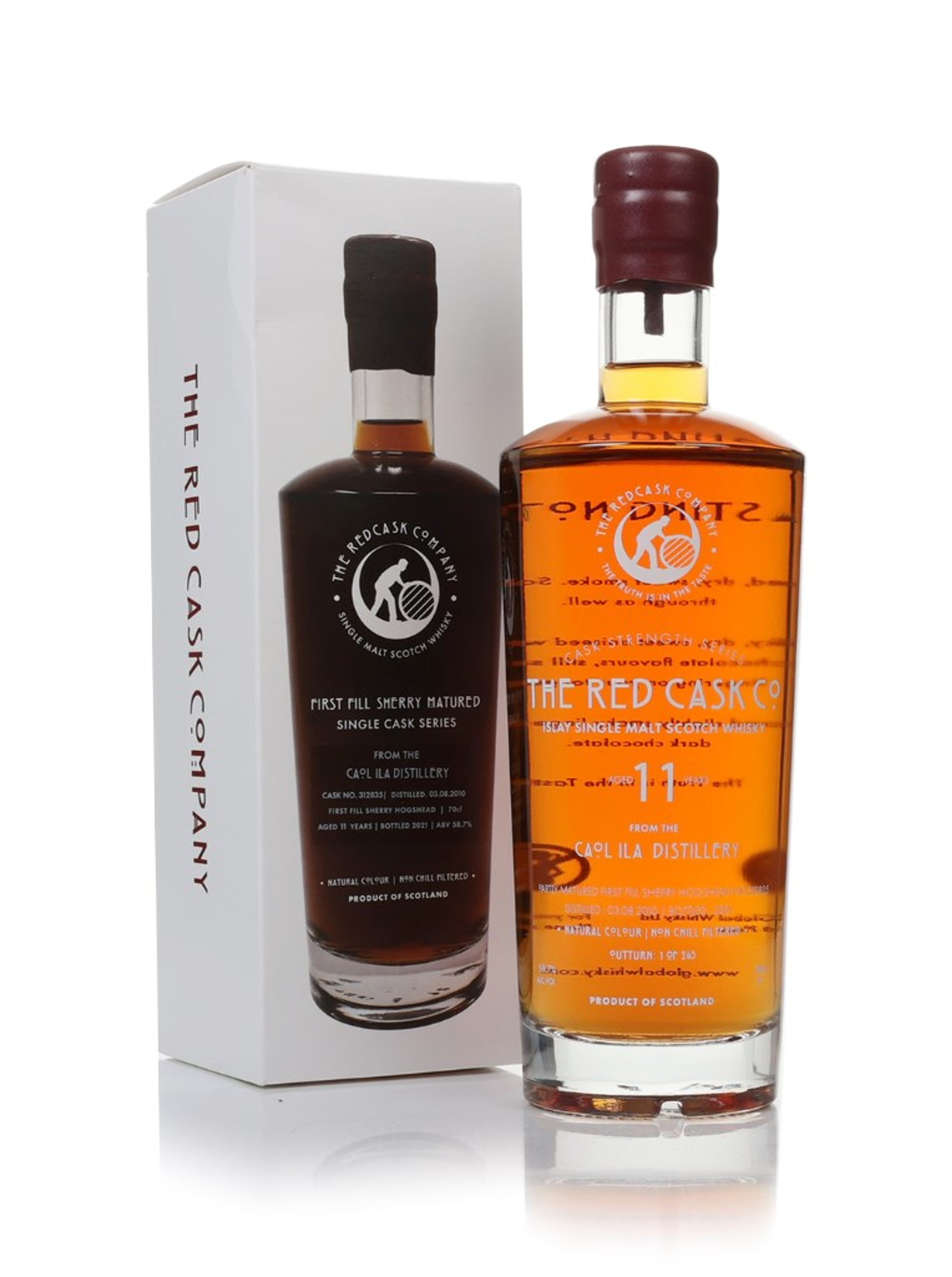 Caol Ila 11 Year Old 2010 (cask 312835) - The Red Cask Co. 70cl