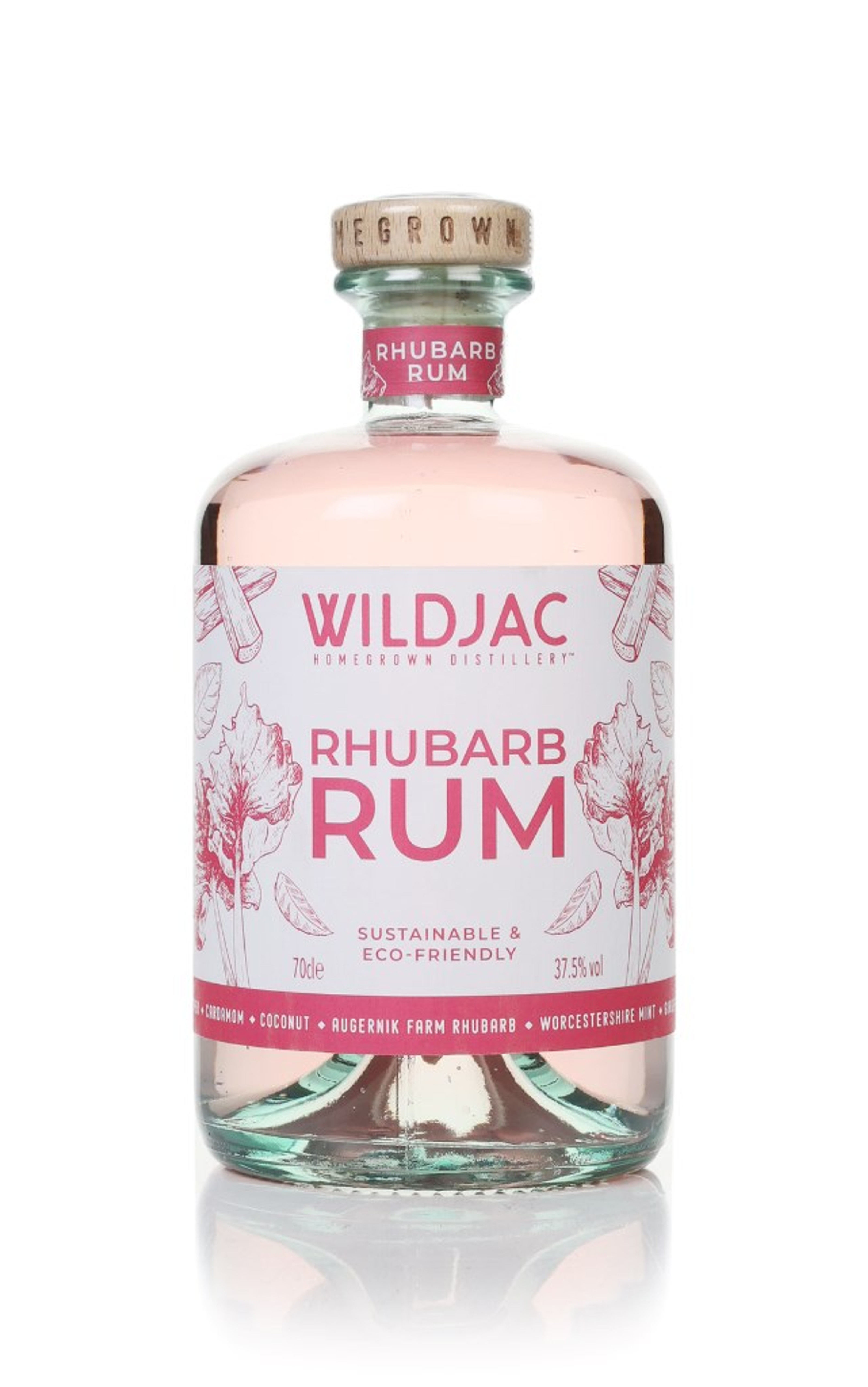 Wildjac Rhubarb Rum 70cl