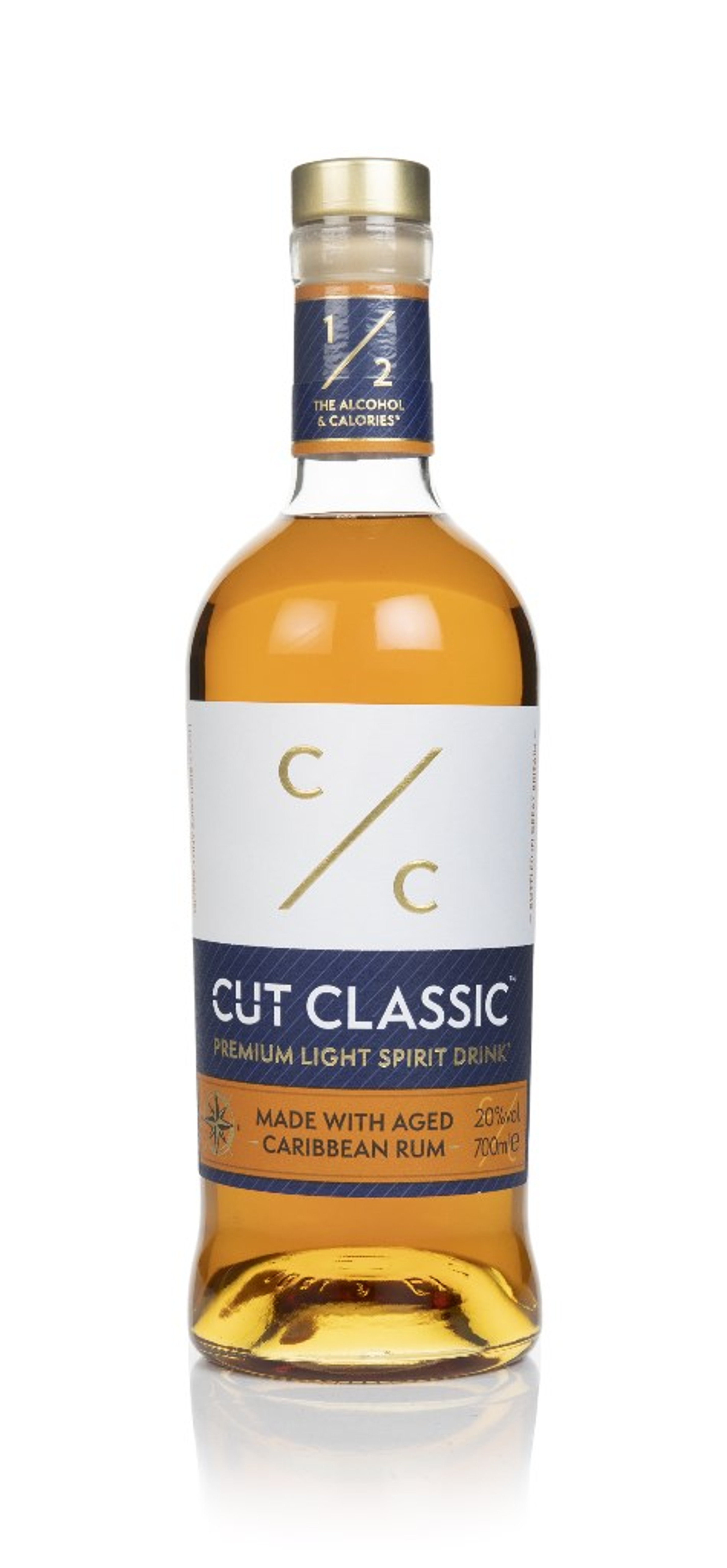 Cut Classic made with Aged Caribbean Rum 70cl