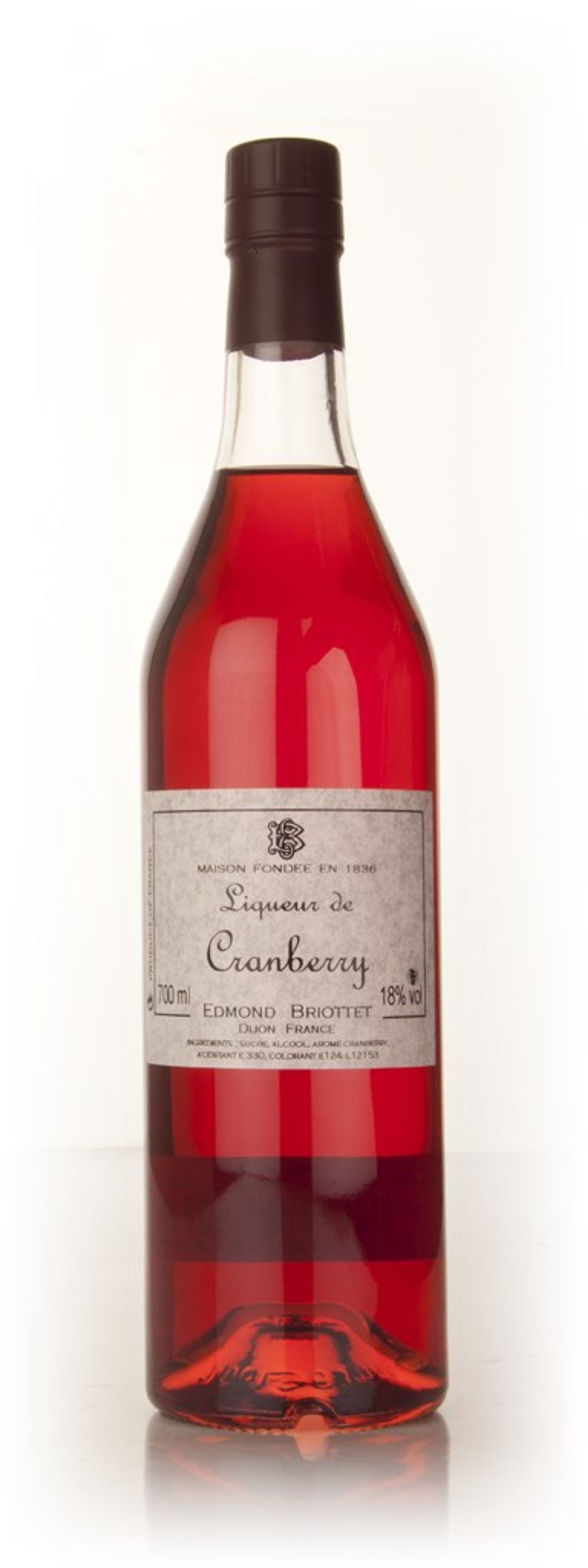 Edmond Briottet Liqueur de Cranberry (Cranberry Liqueur) 70cl
