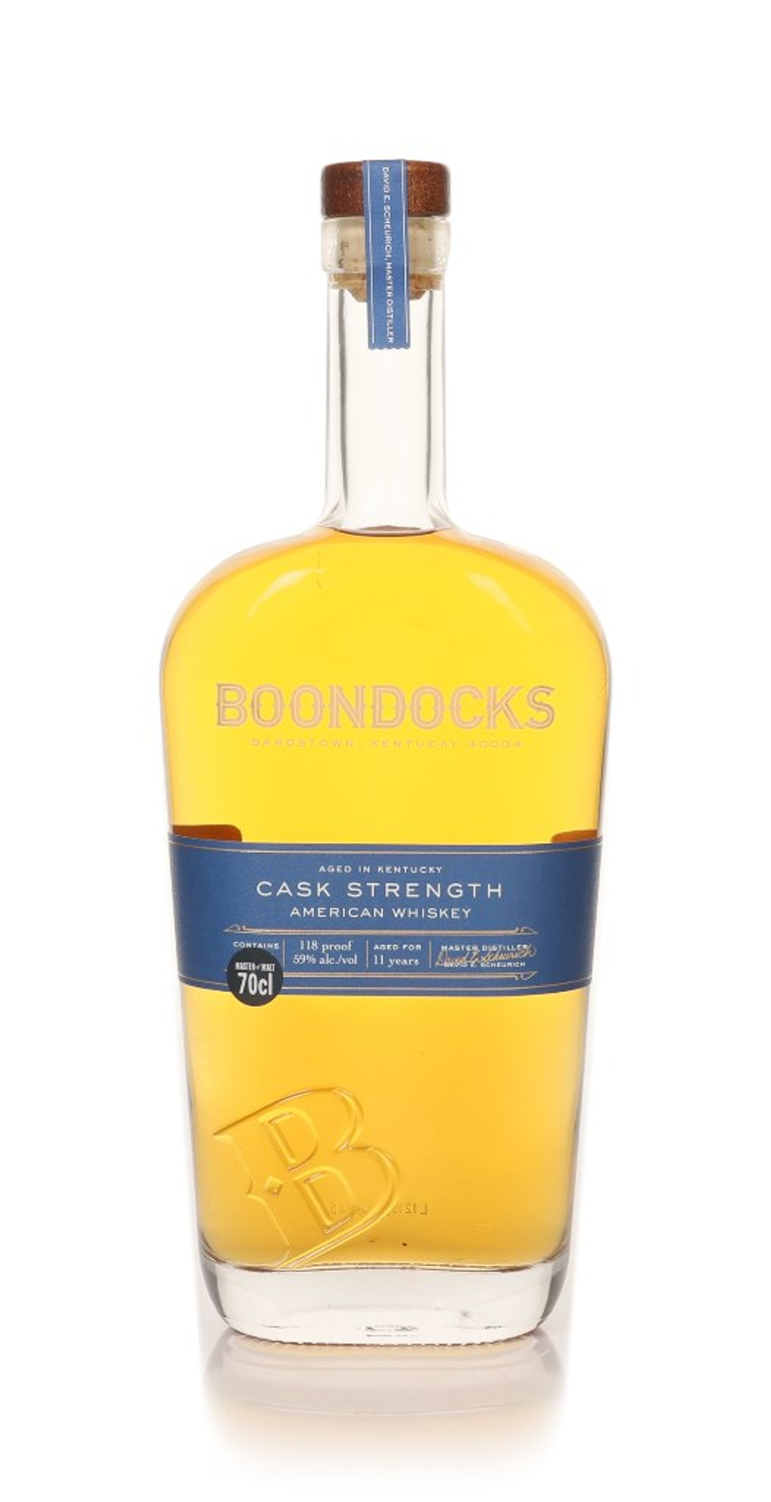 Boondocks 11 Year Old Cask Strength American Whiskey 70cl