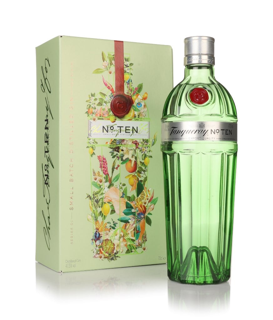 Tanqueray No. Ten with Floral Gift Box 70cl