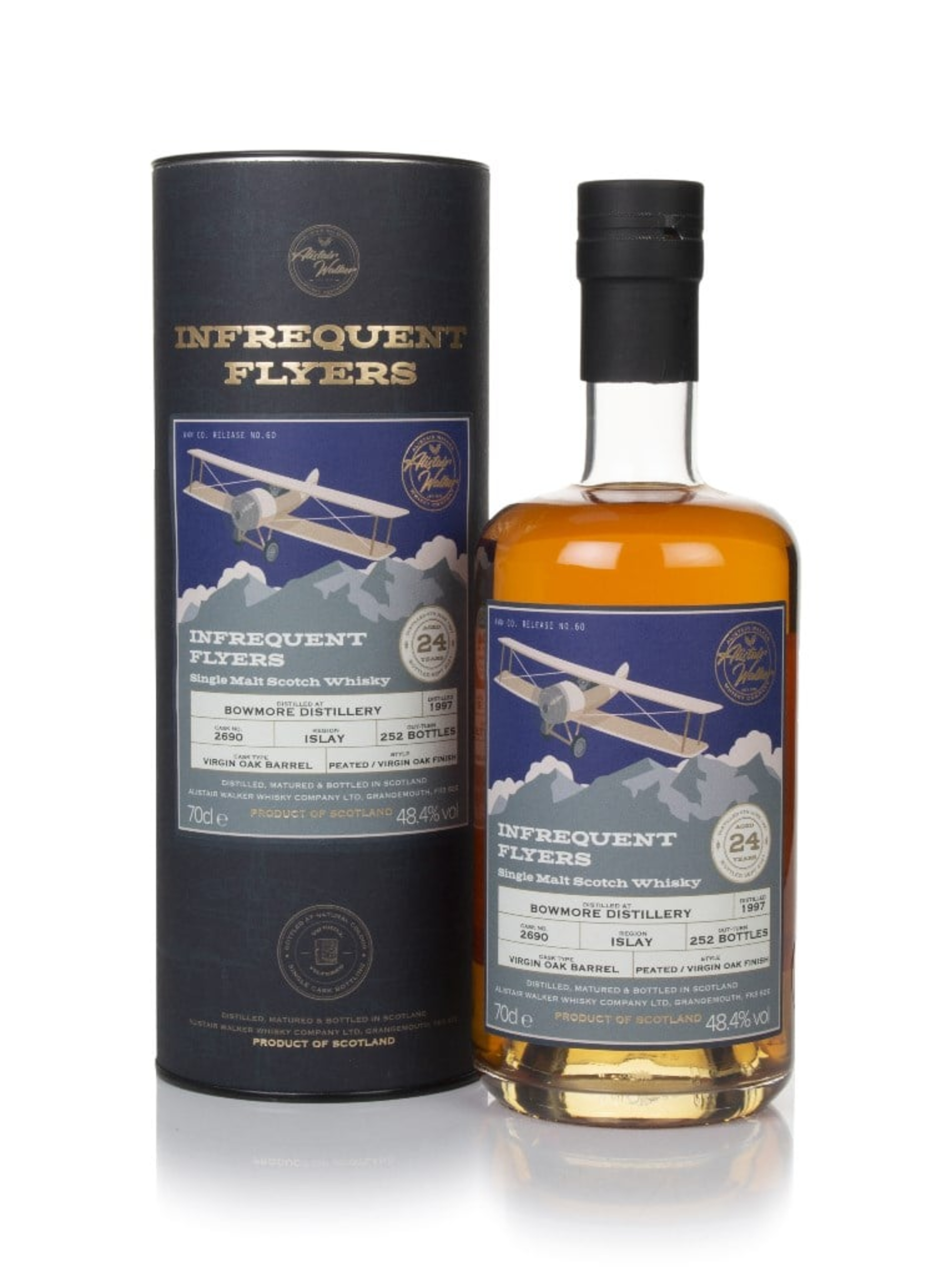 Bowmore 24 Year Old 1997 (cask 2690) - Infrequent Flyers (Alistair Walker) 70cl