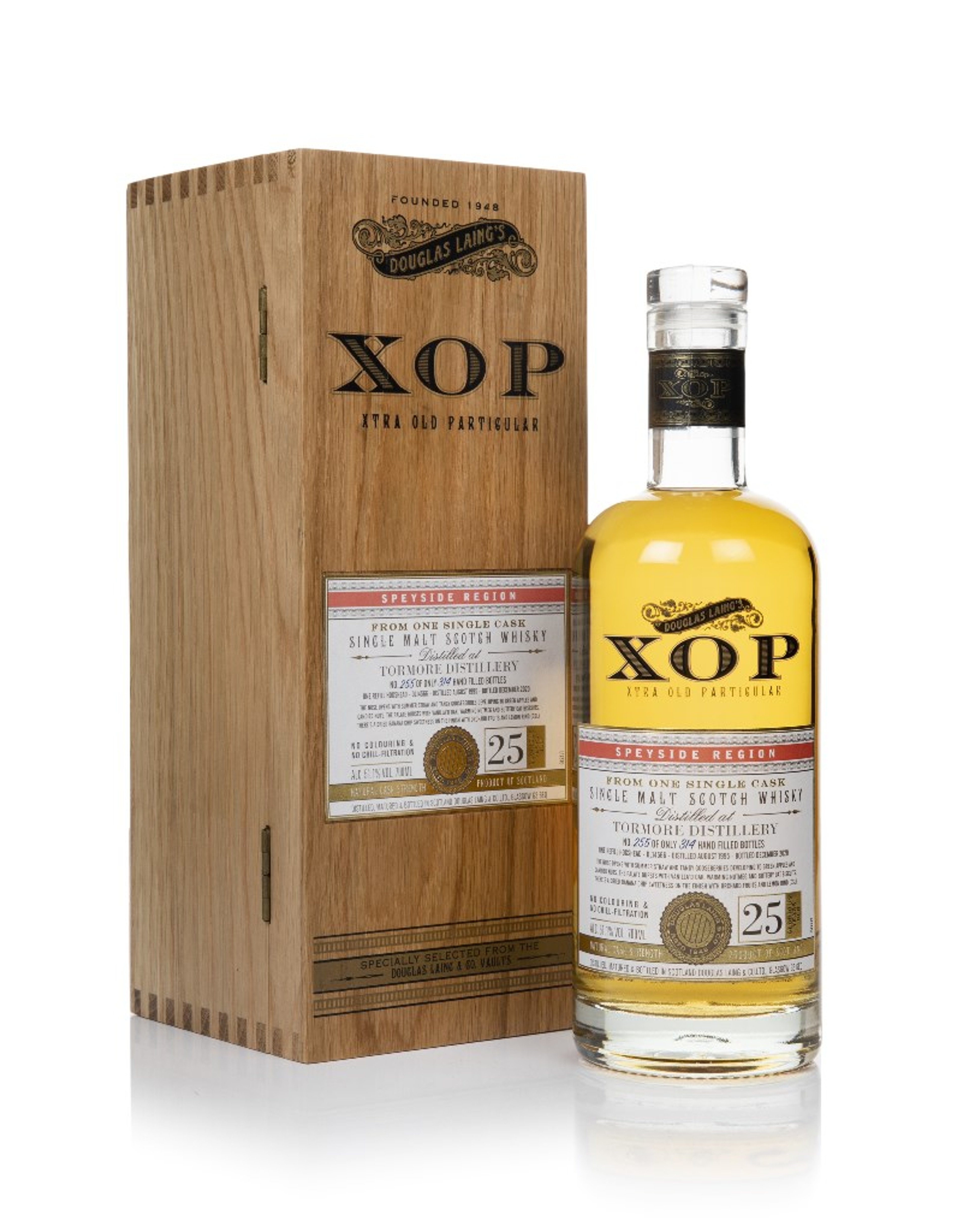 Tormore 25 Year Old 1995 (cask 14566) - Xtra Old Particular (Douglas Laing) 70cl