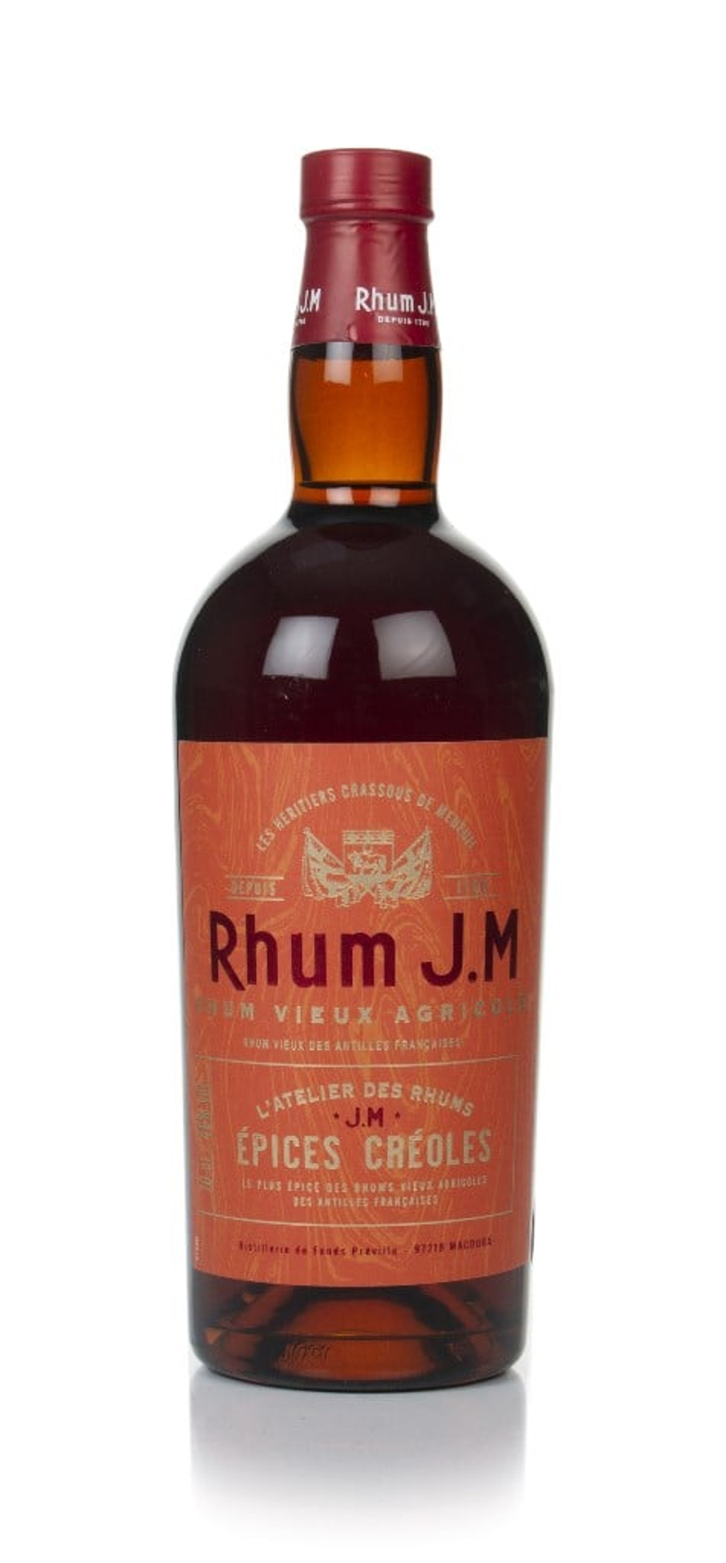 Rhum J.M Épices Creoles 70cl