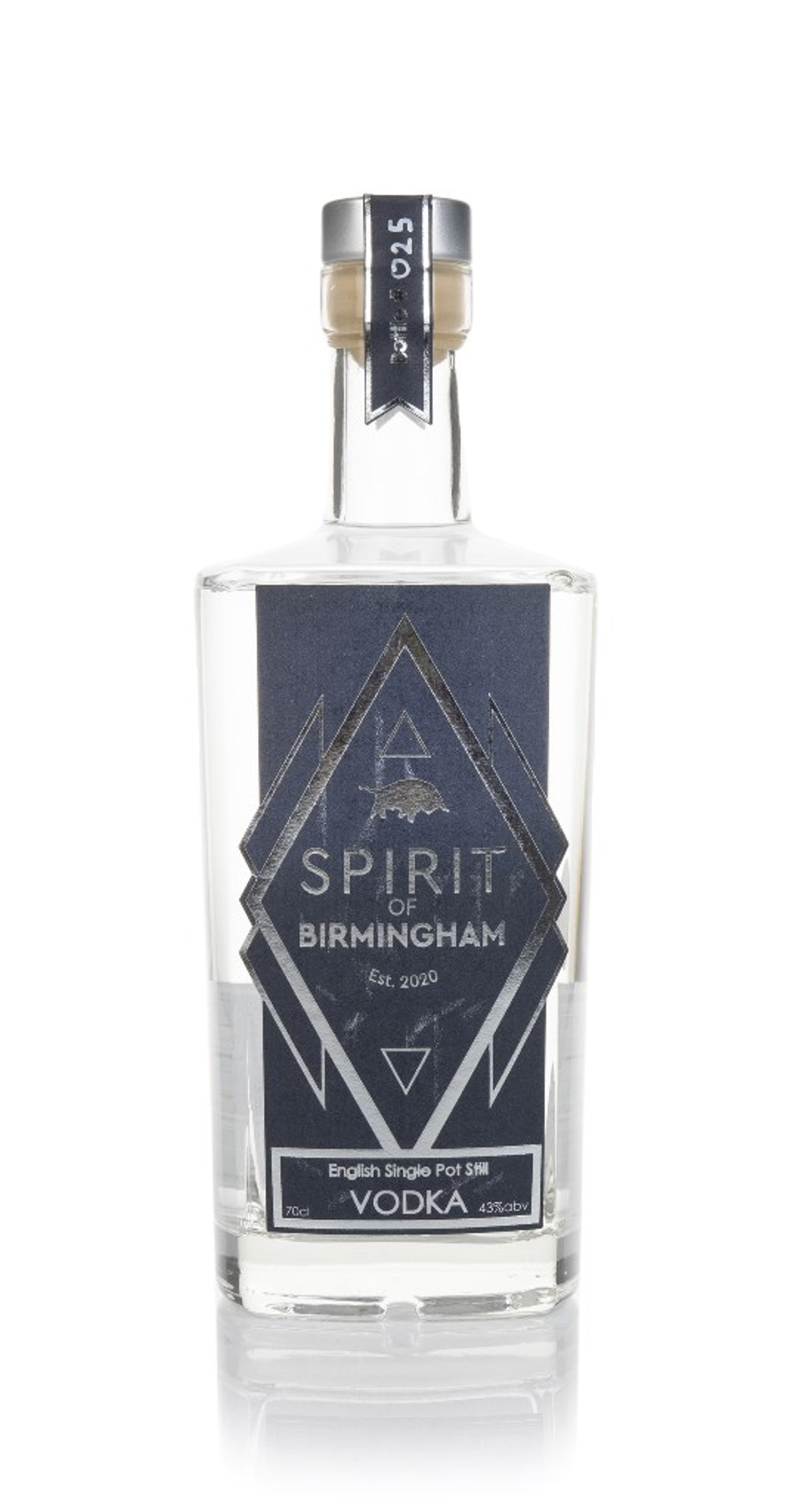 Spirit of Birmingham English Single Pot Still Vodka 70cl