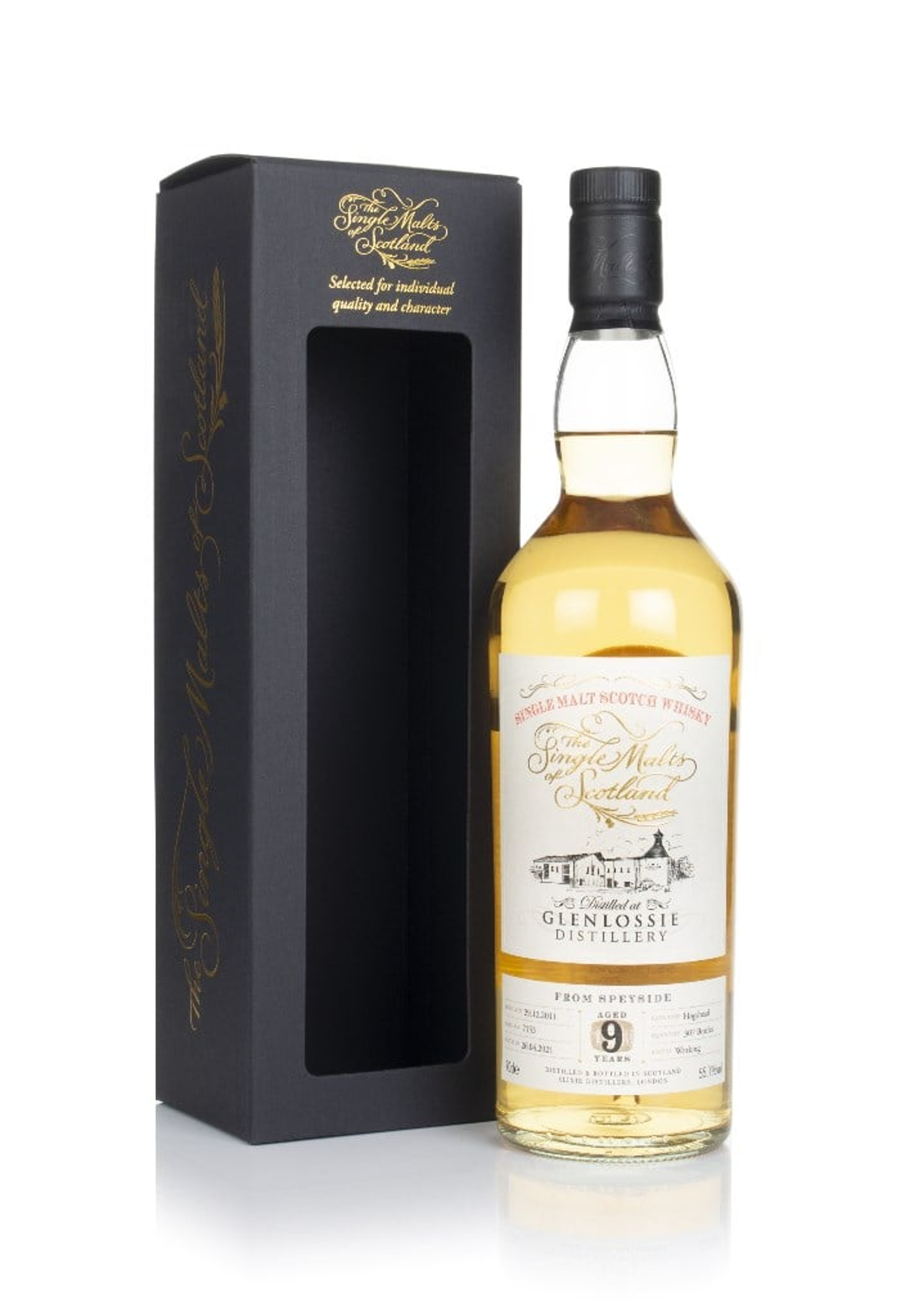 Glenlossie 9 Year Old 2011 (cask 7153) - The Single Malts of Scotland 70cl