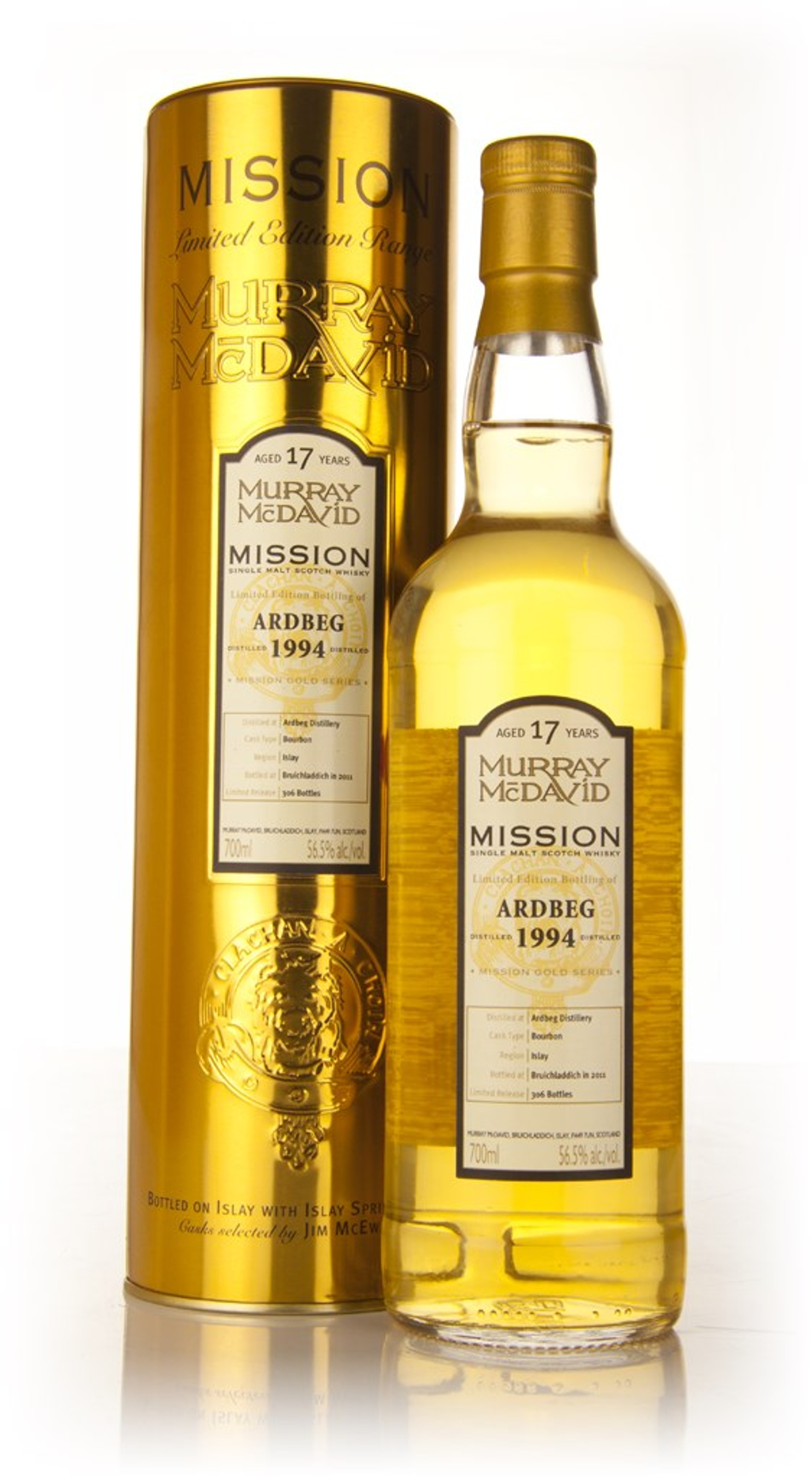 Ardbeg 17 Year Old 1994 - Mission (Murray McDavid) 70cl