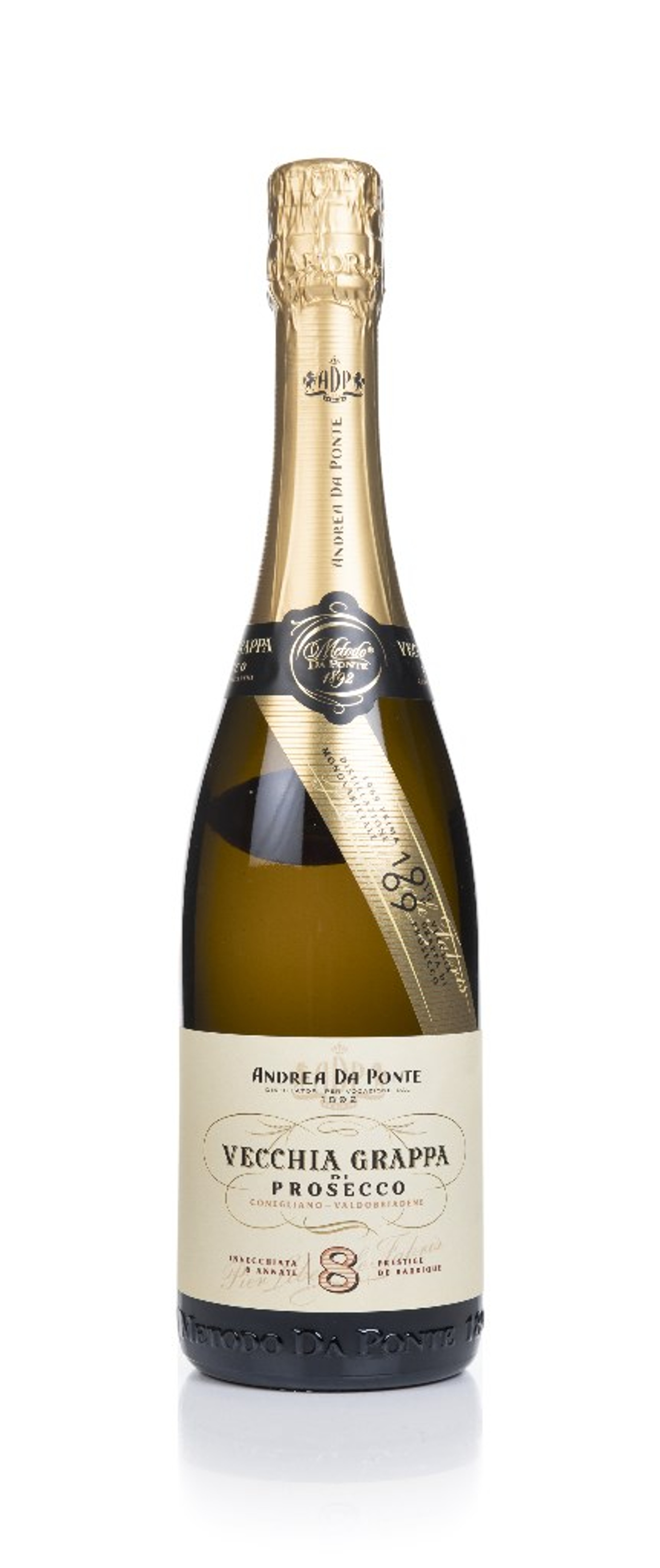 Andrea Da Ponte 8 Year Old Grappa di Prosecco 70cl