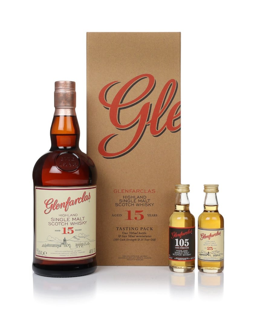 Glenfarclas 15 Year Old Gift Set 80cl