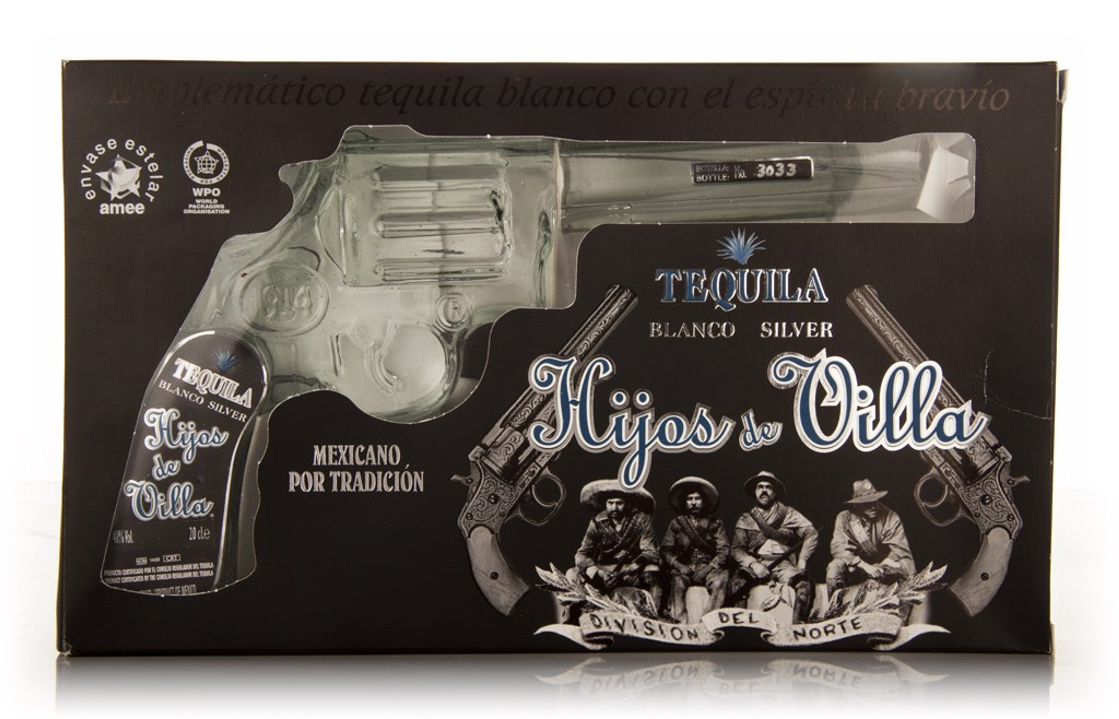 Hijos de Villa Tequila Blanco Pistol 20cl