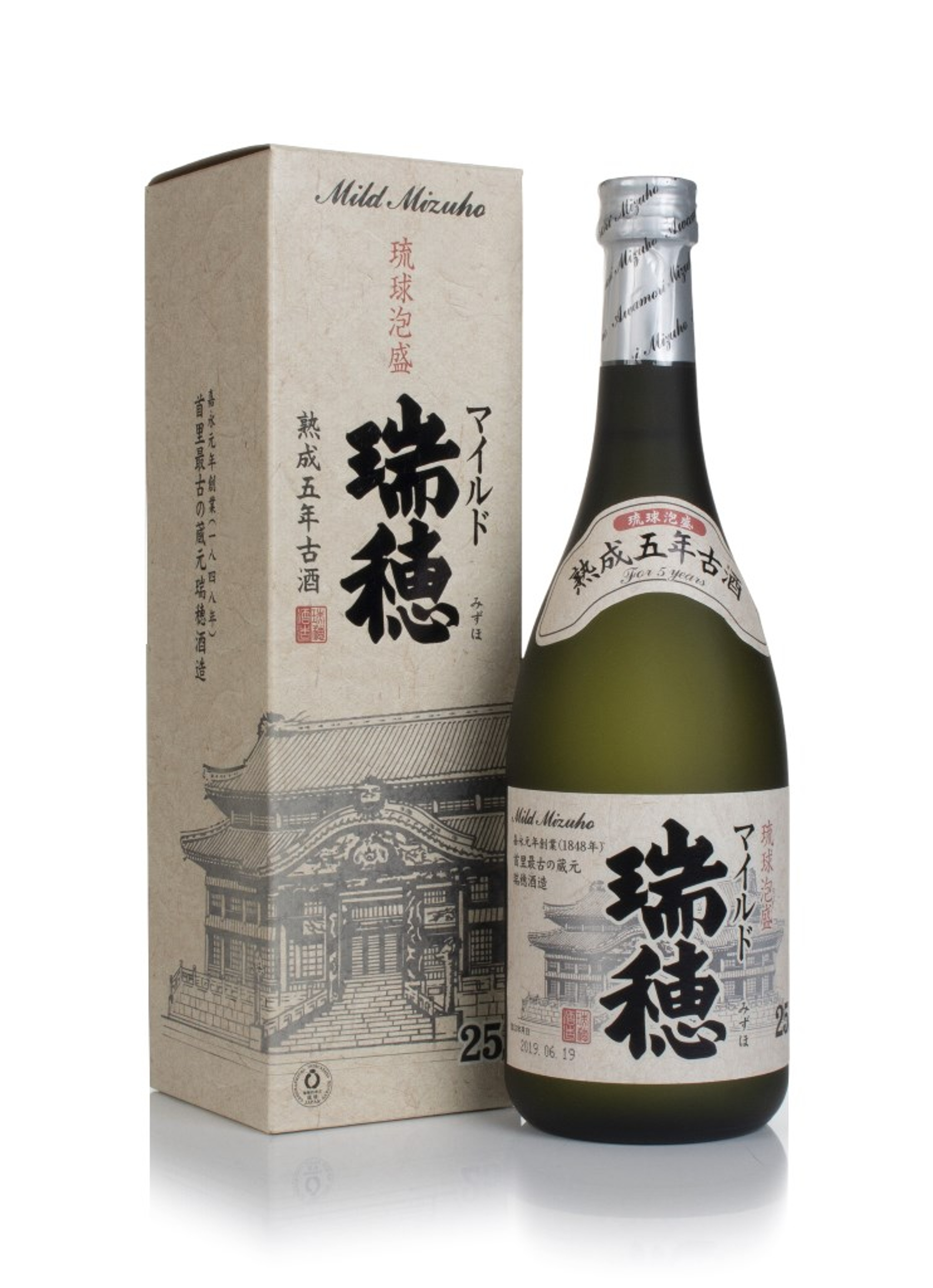 Mild Mizuho 5 Year Old Ryukyu Awamori 72cl