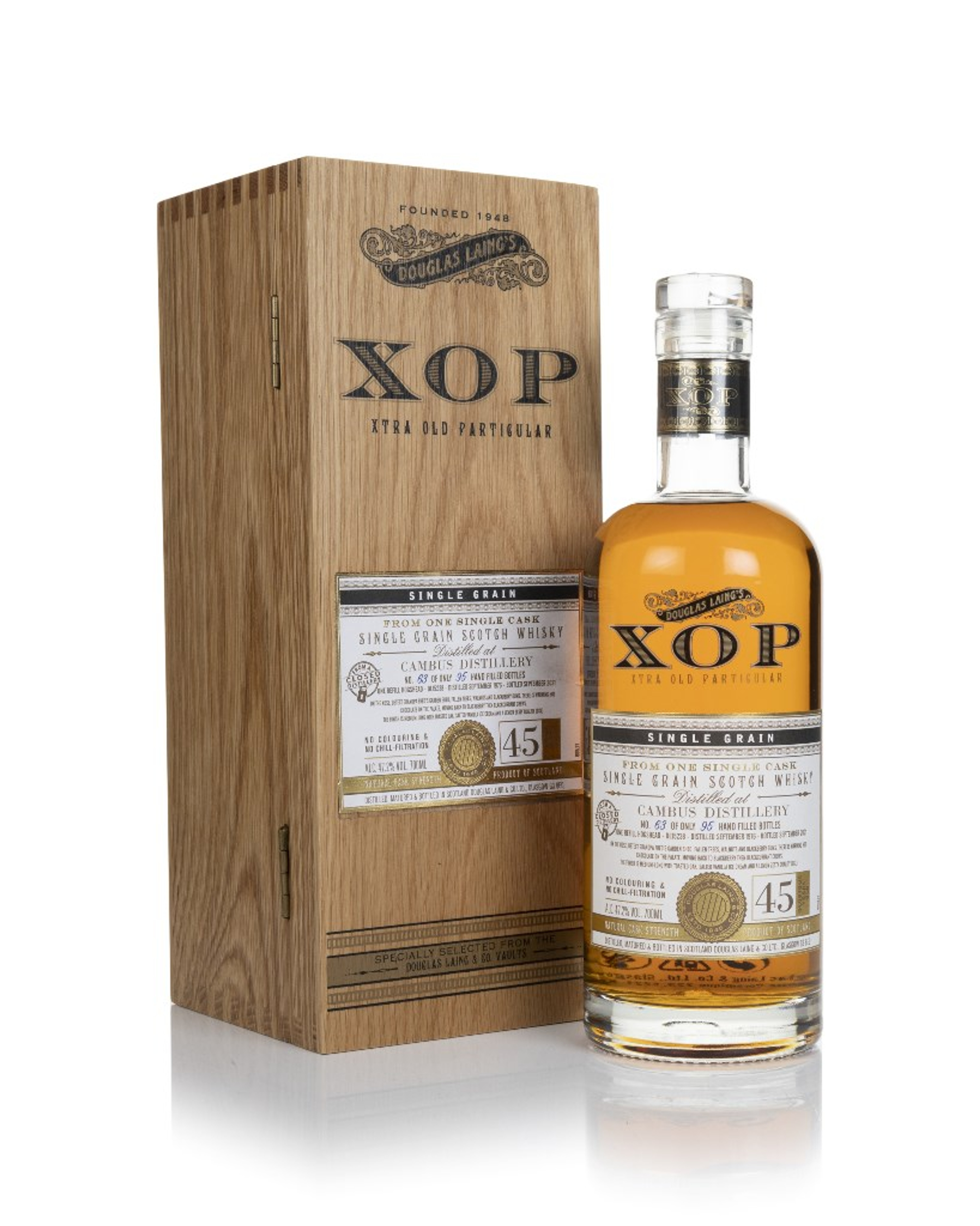Cambus 45 Year Old 1976 (cask 15238) - Xtra Old Particular (Douglas Laing) 70cl