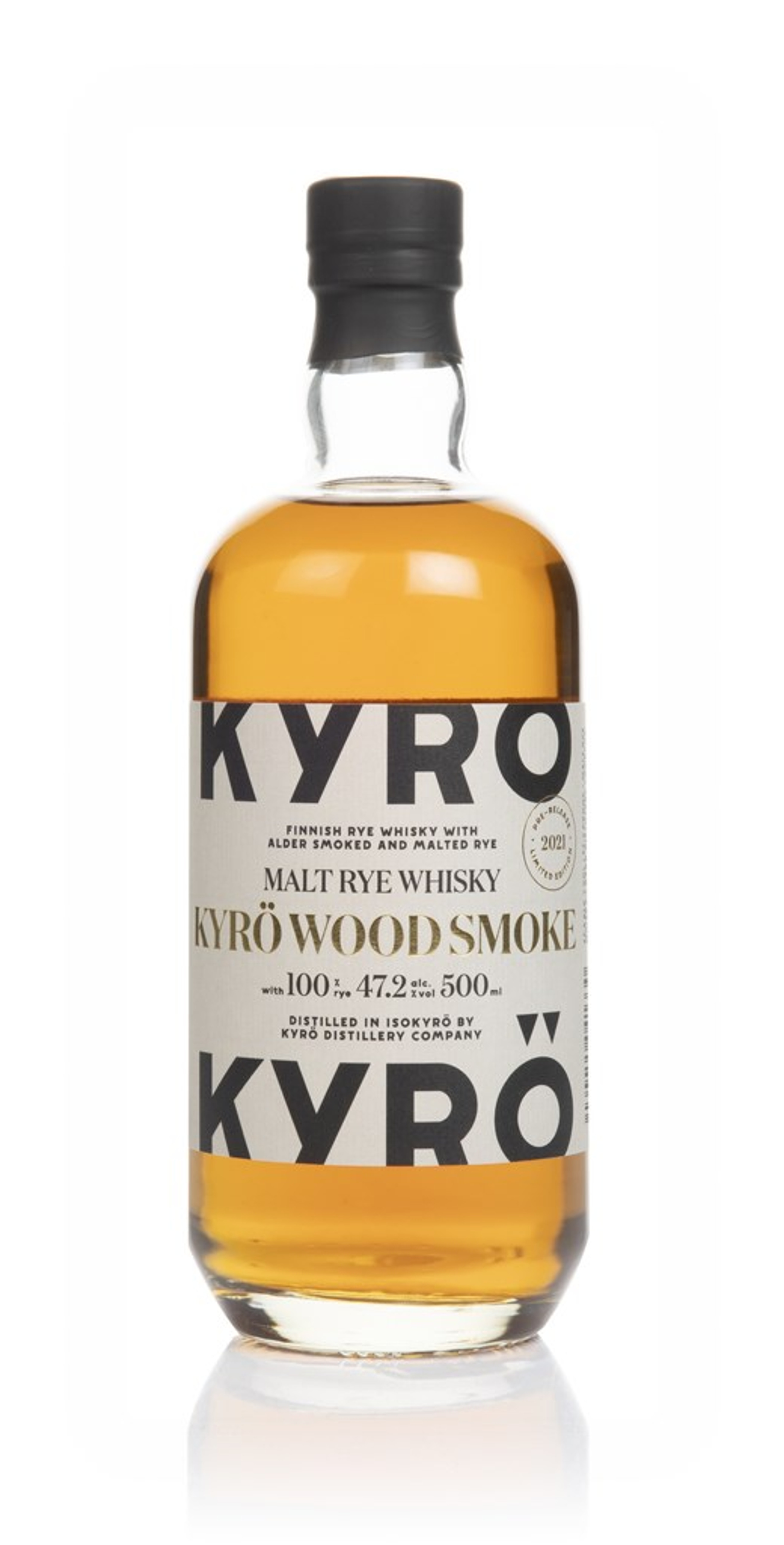 Kyrö Wood Smoke Malt Rye Whisky (50cl)