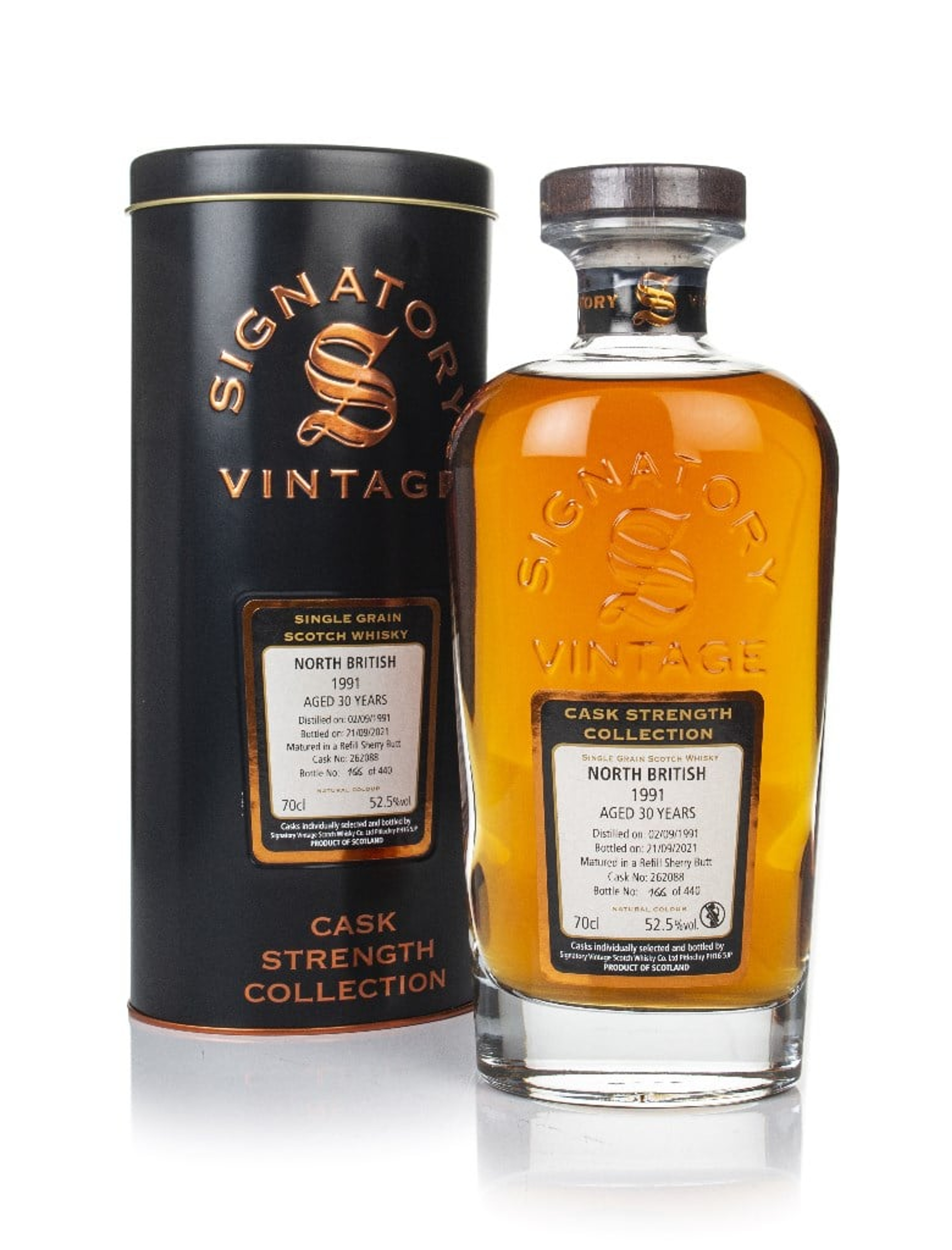 North British 30 Year Old 1991 (cask 262088) - Cask Strength Collection (Signatory) 70cl