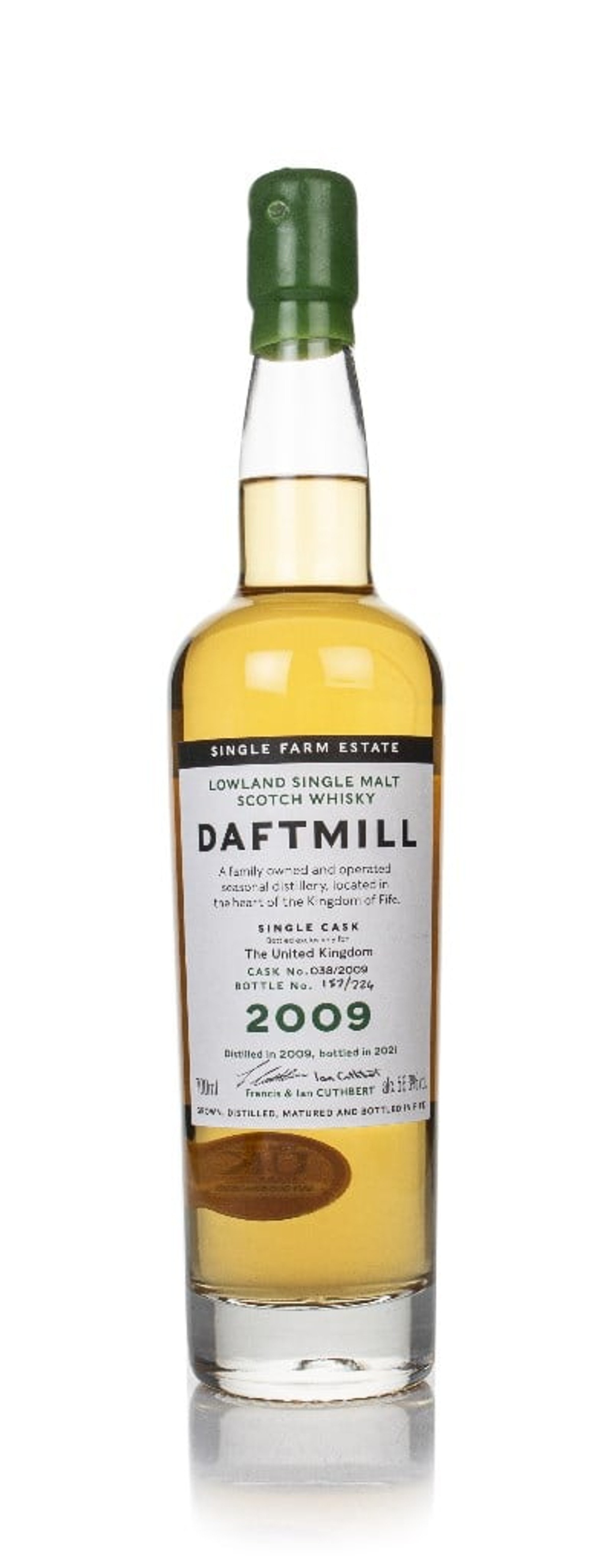 Daftmill 2009 (cask 038/2009) - Single Cask 70cl