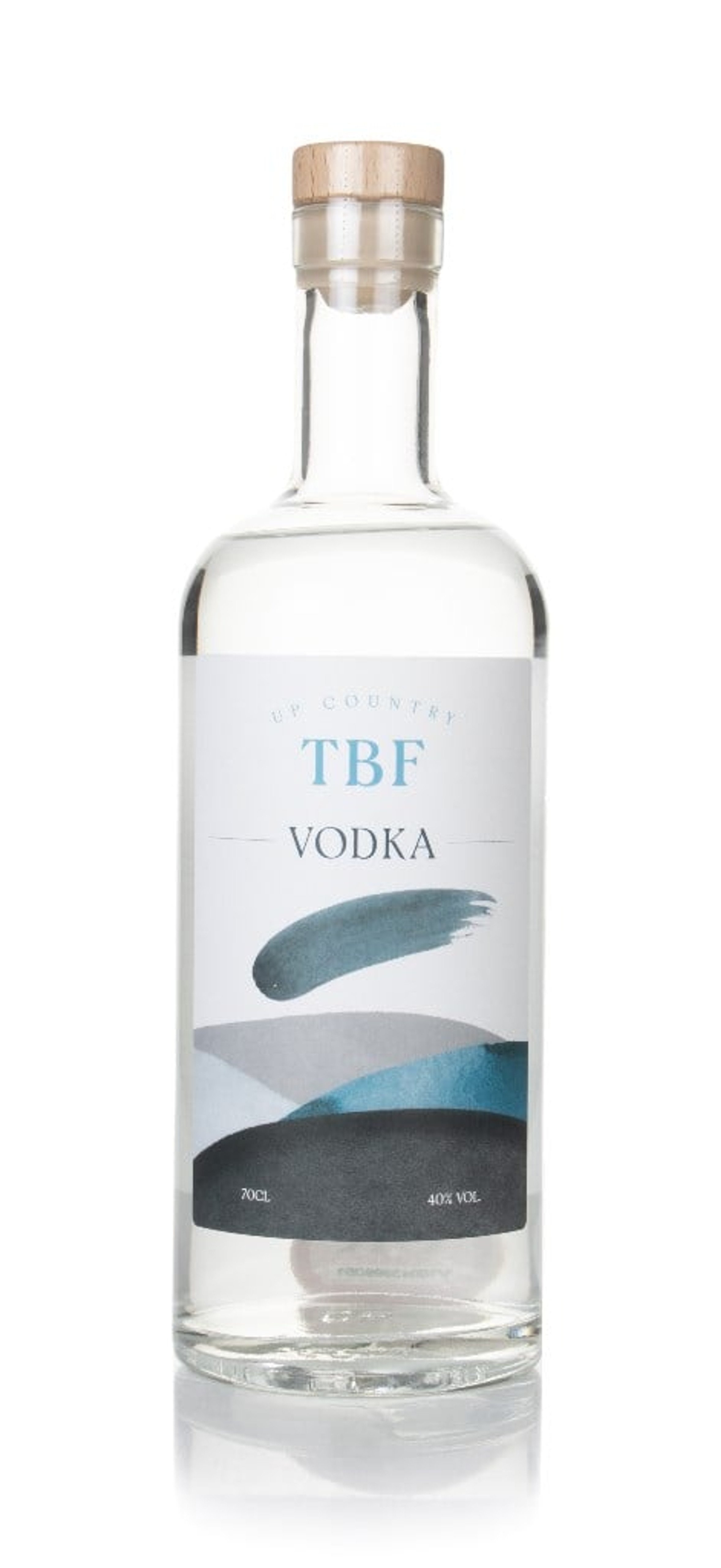 The Black Farmer Up Country Vodka 70cl