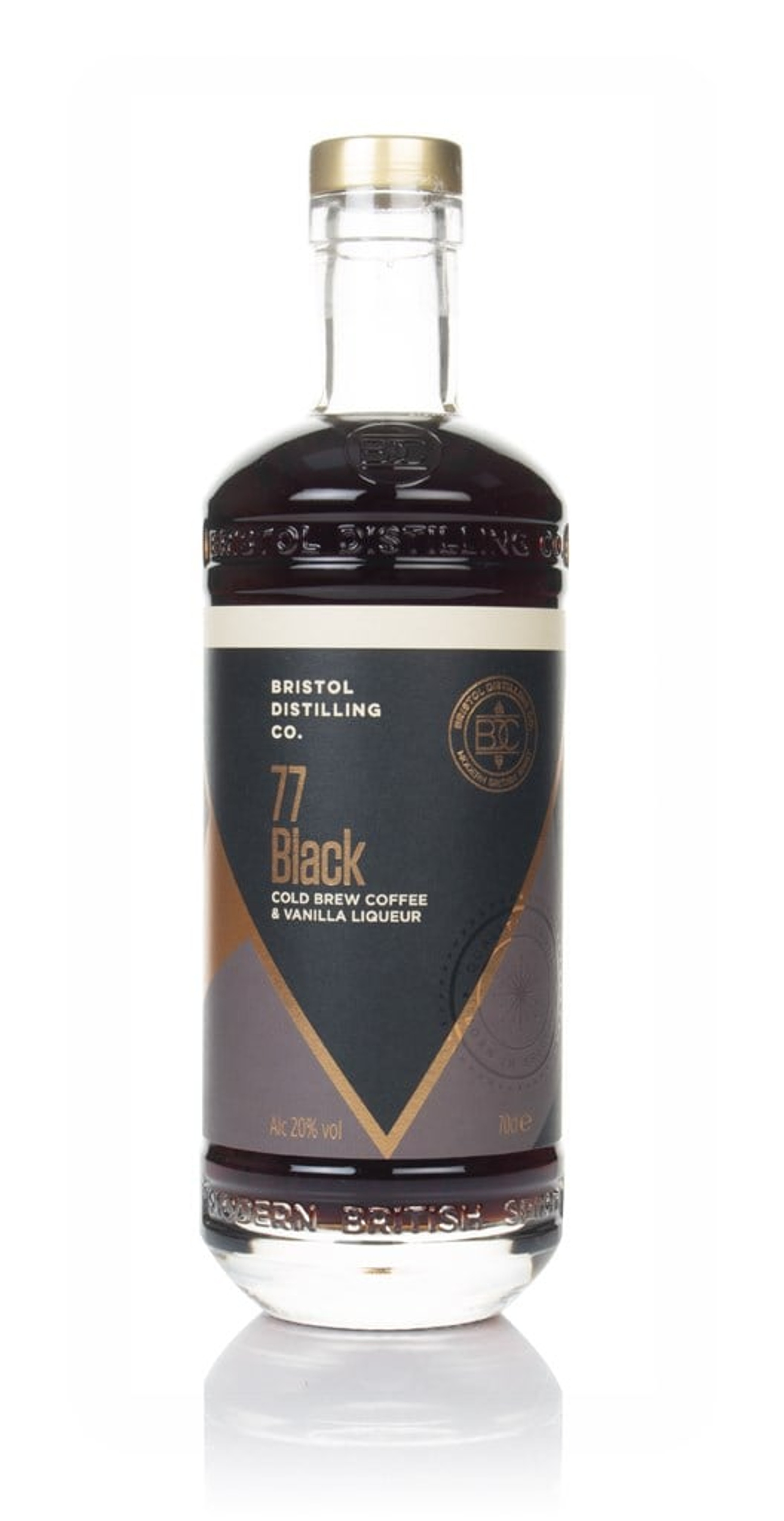 Bristol Distilling Co. 77 Black Cold Brew Coffee & Vanilla Liqueur 70cl