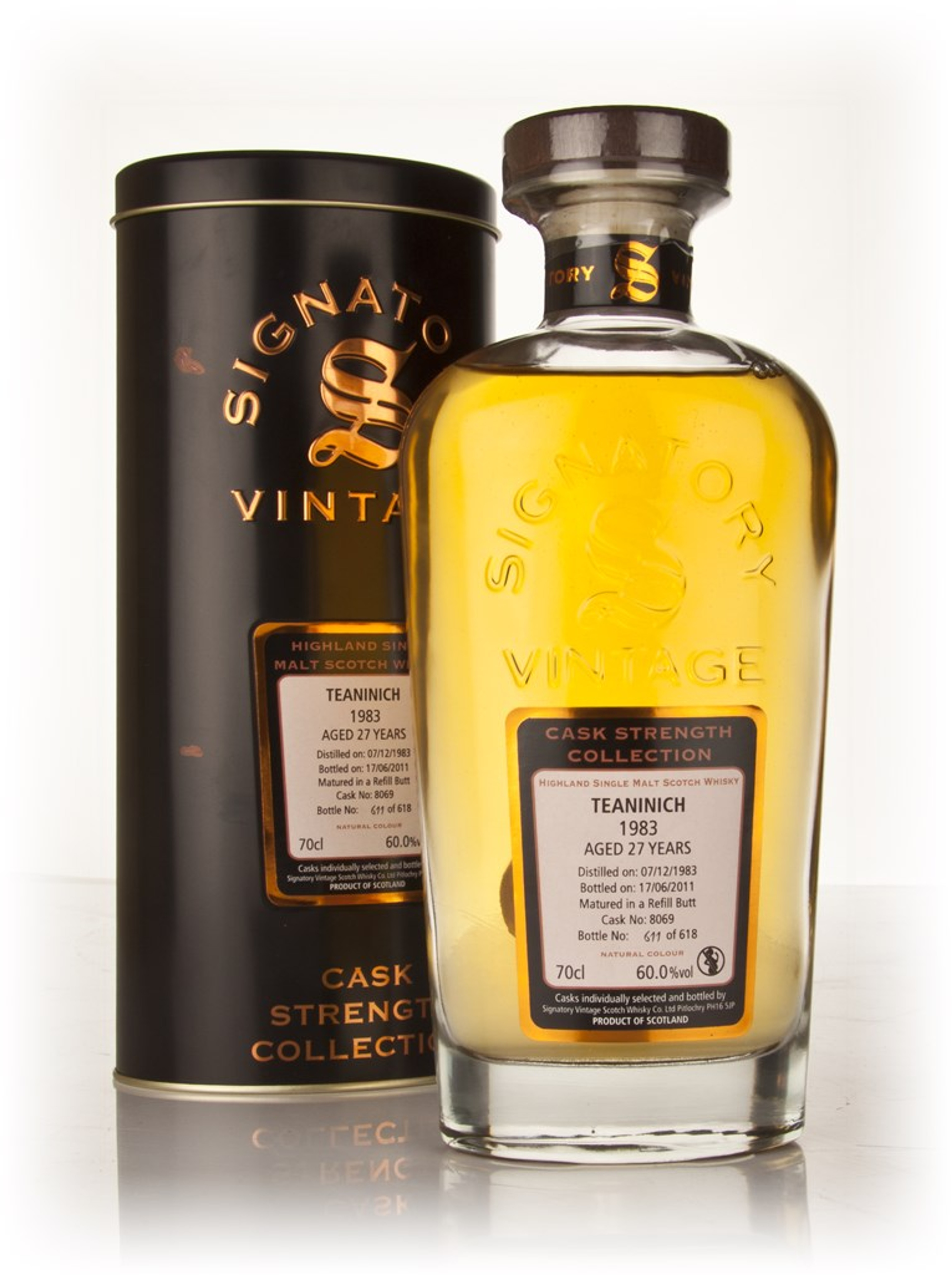 Teaninich 27 Year Old 1983 - Cask Strength Collection (Signatory) 70cl