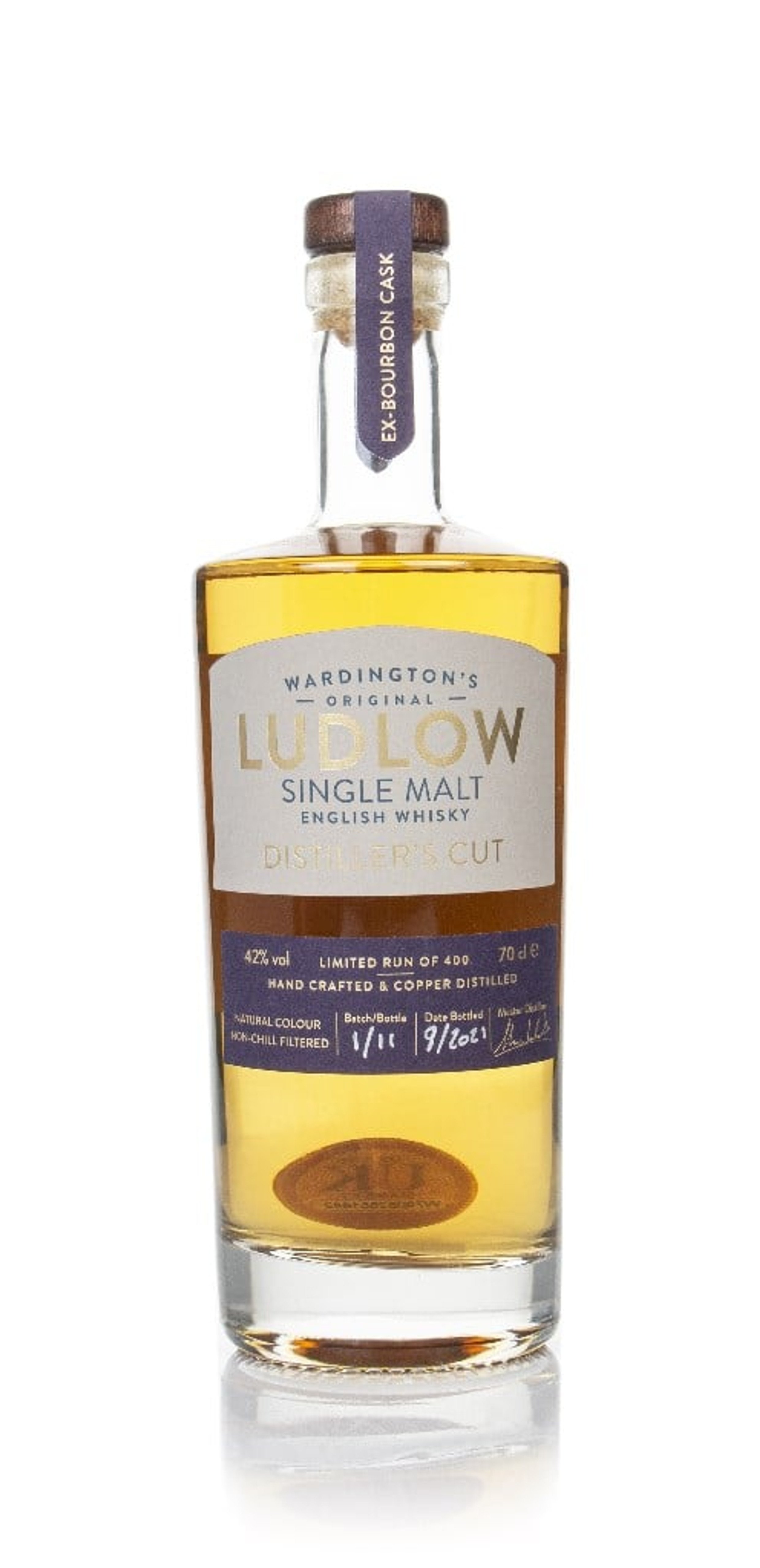 Wardington's Ludlow Single Malt English Whisky - Distiller’s Cut 2021 70cl