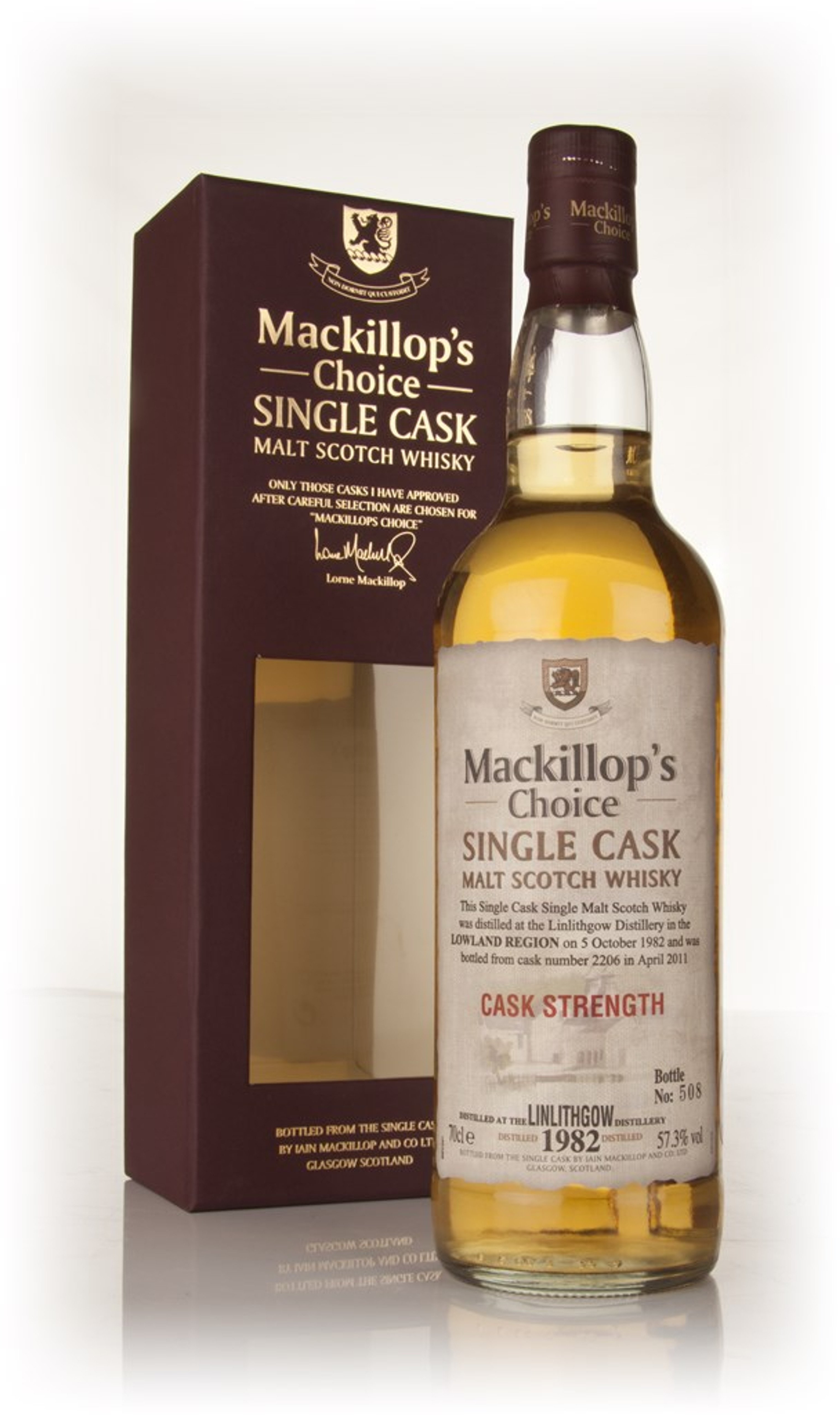 Linlithgow 28 Year Old 1982 (cask 2206) - Mackillop's Choice 70cl
