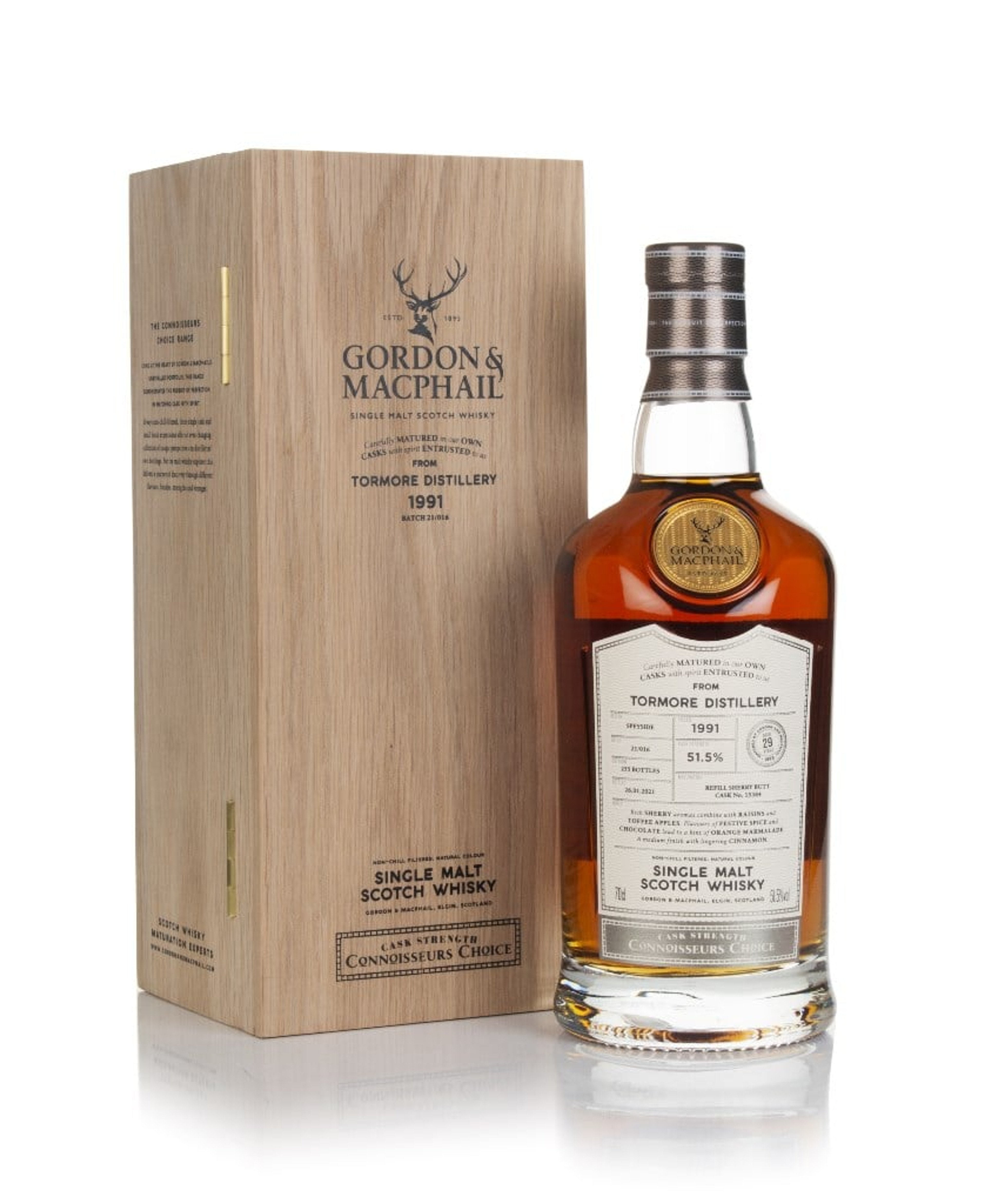 Tormore 29 Year Old 1991 (cask 15384) - Connoisseurs Choice (Gordon & MacPhail) 70cl