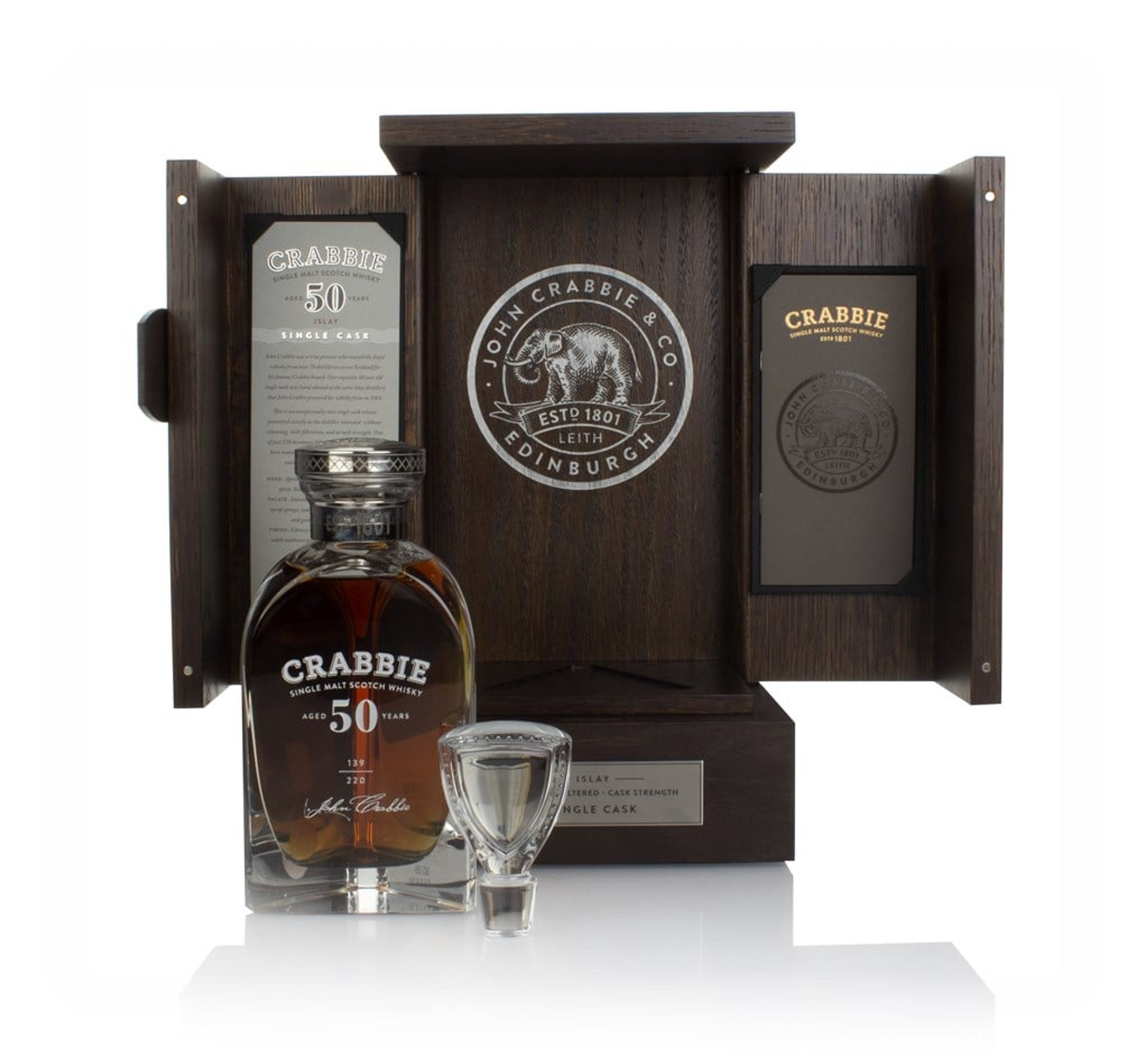 Crabbie 50 Year Old Islay Single Malt 50cl