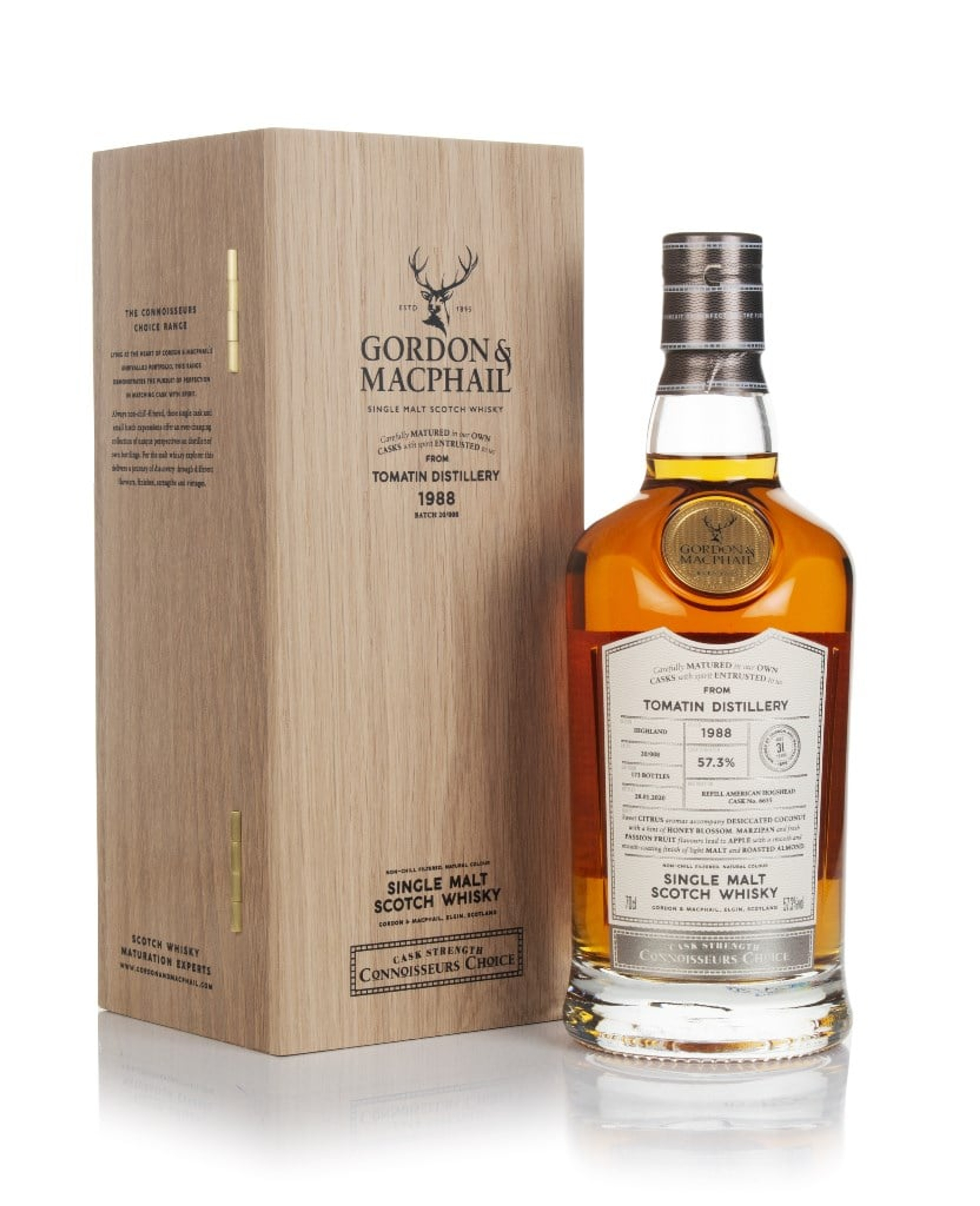 Tomatin 31 Year Old 1988 (cask 6655) - Connoisseurs Choice (Gordon & MacPhail) 70cl