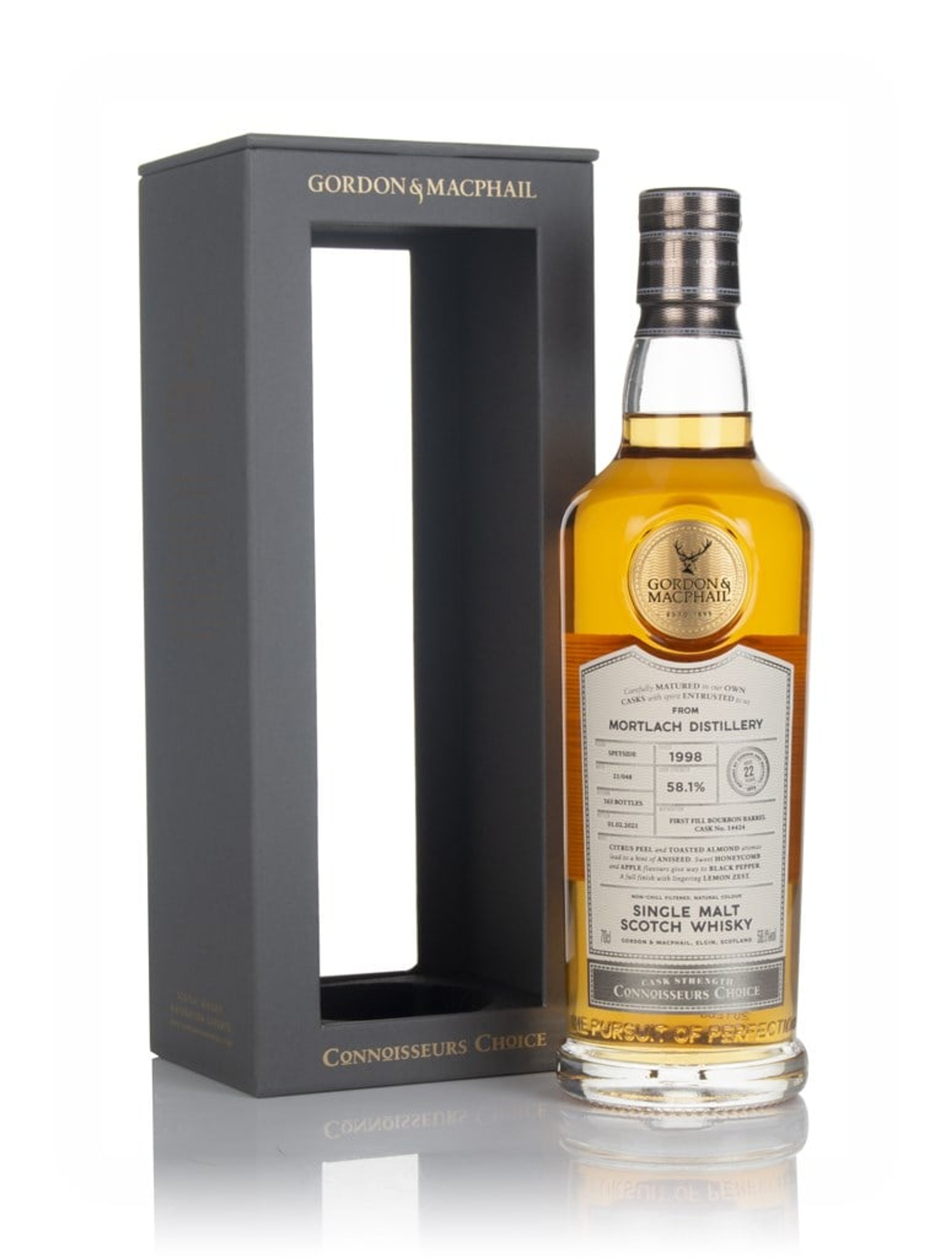 Mortlach 22 Year Old 1998 (cask 14424) - Connoisseurs Choice (Gordon & MacPhail) 70cl